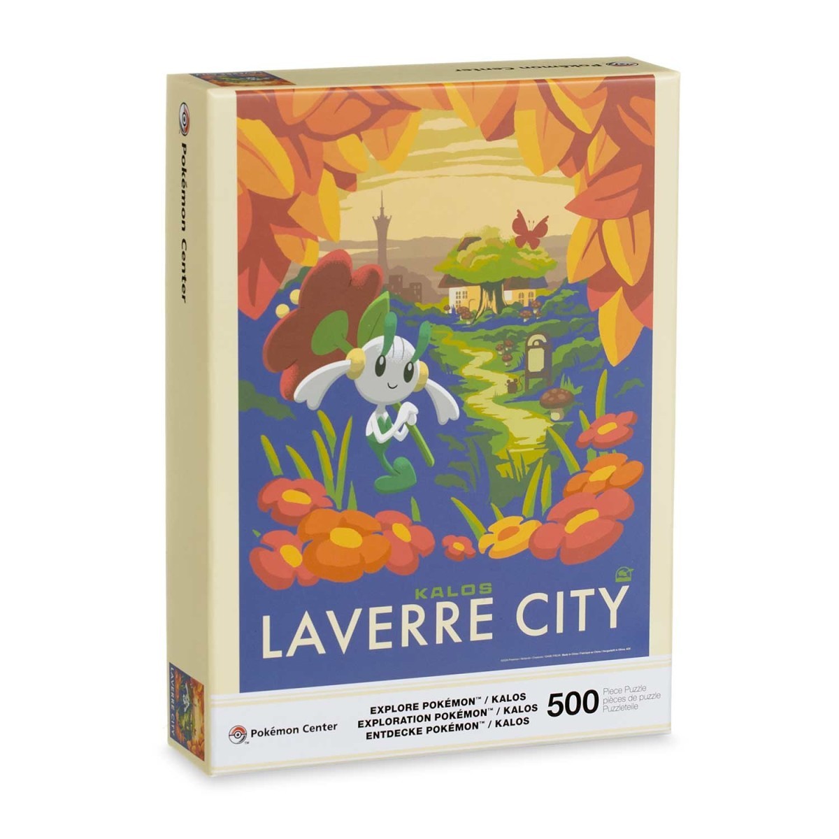 Kalos Explore Pokémon Puzzle (500 Pieces) | Pokémon Center