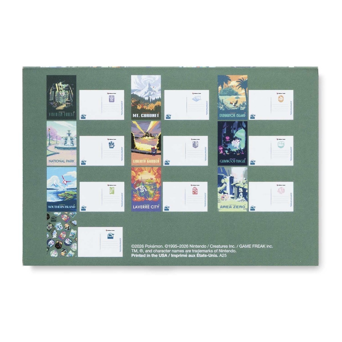 Explore Pokémon Postcards (10-Pack) | Pokémon Center Canada