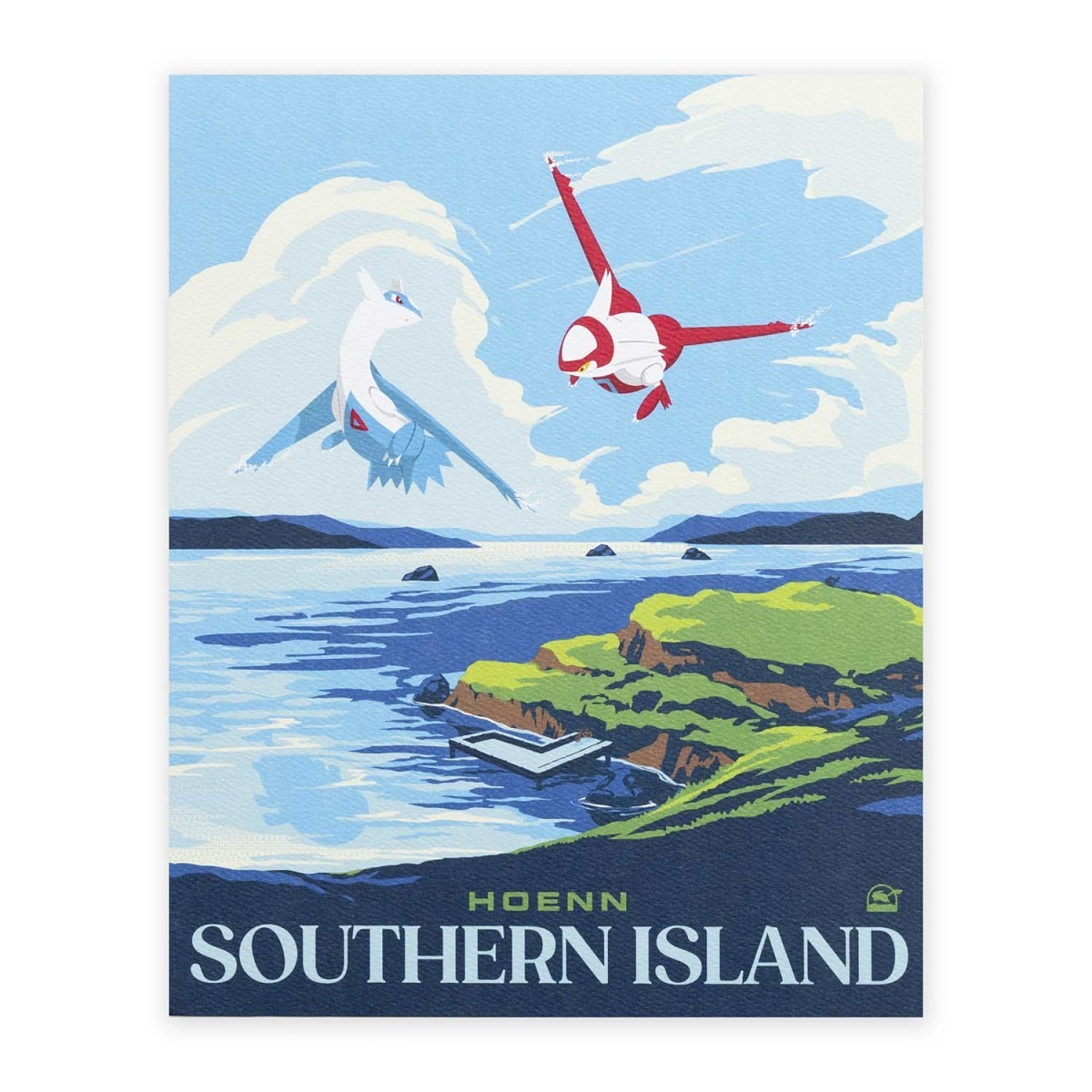 Hoenn Explore Pokémon Poster | Pokémon Center Official Site