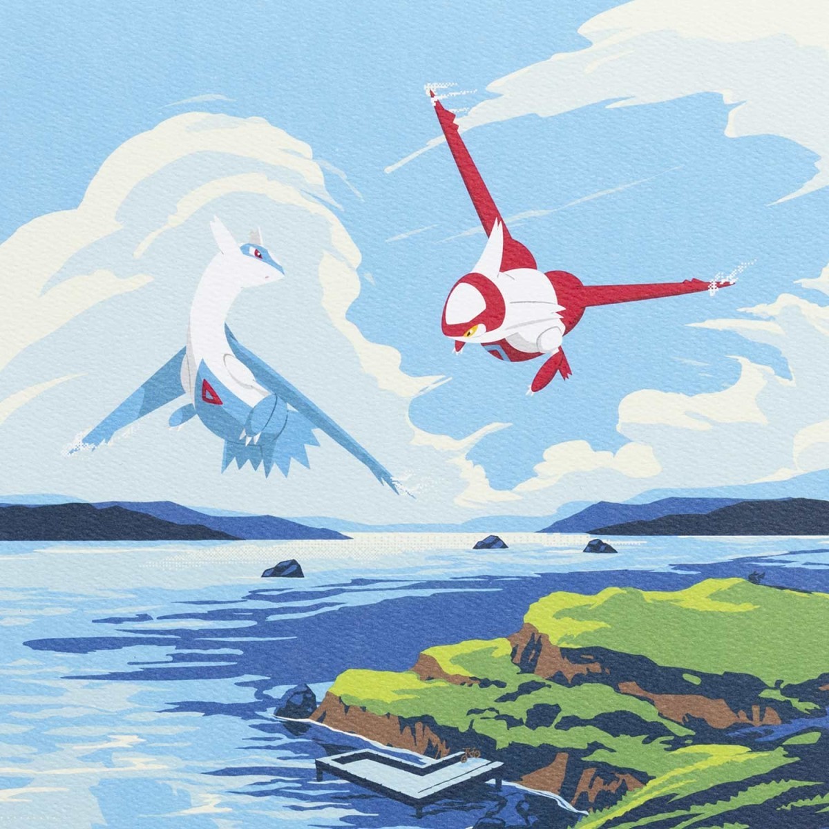 Hoenn Explore Pokémon Poster | Pokémon Center Official Site