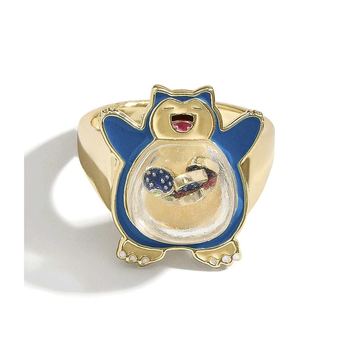 Pokmon Center  BaubleBar: Snorlax Ring | Pokmon Center Official Site