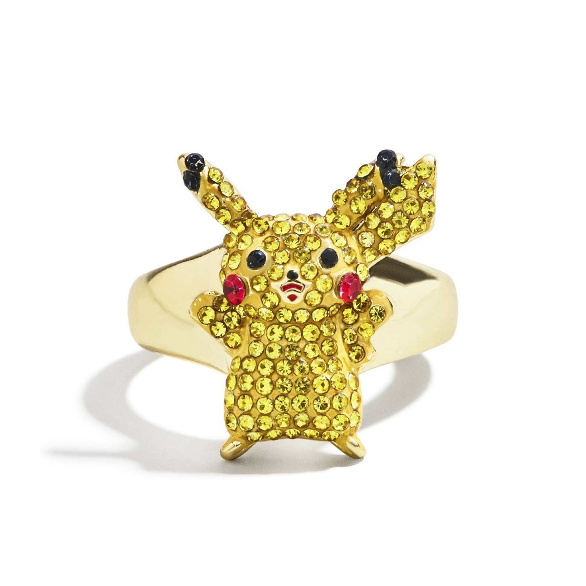 Nintendo Pokemon Rings Pokémon Center × BaubleBar: Pikachu Ring | Pokémon Center Official Site