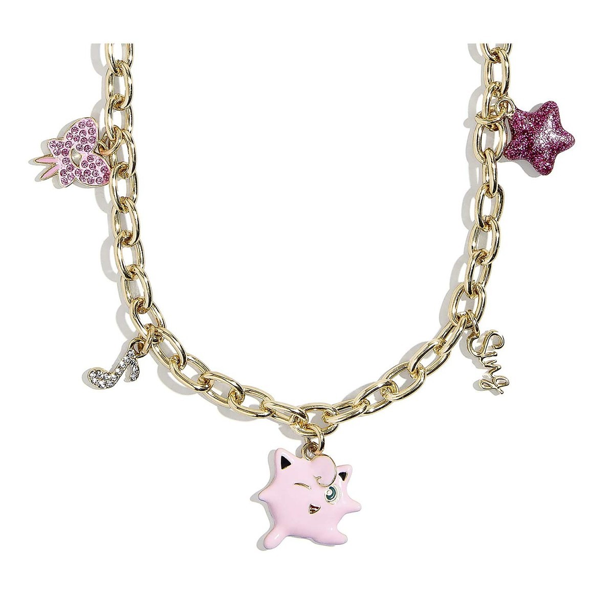 Pokmon Center  BaubleBar: Jigglypuff Charm Necklace | Pokmon Center  Official Site