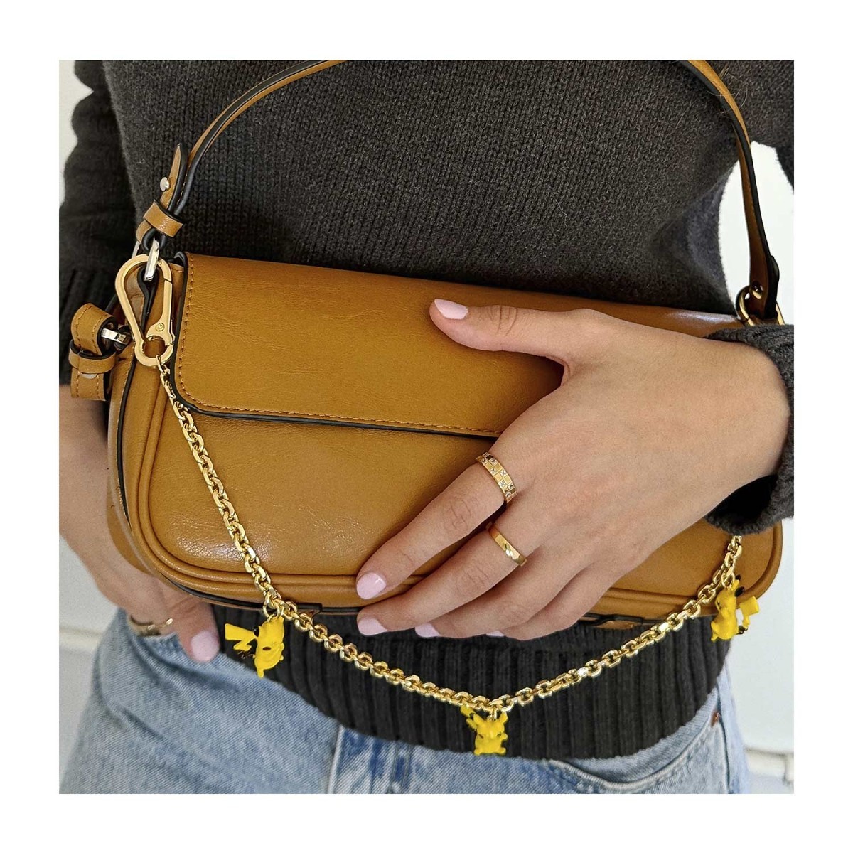 Pokémon Center × BaubleBar: Pikachu Bag Charm | Pokémon Center