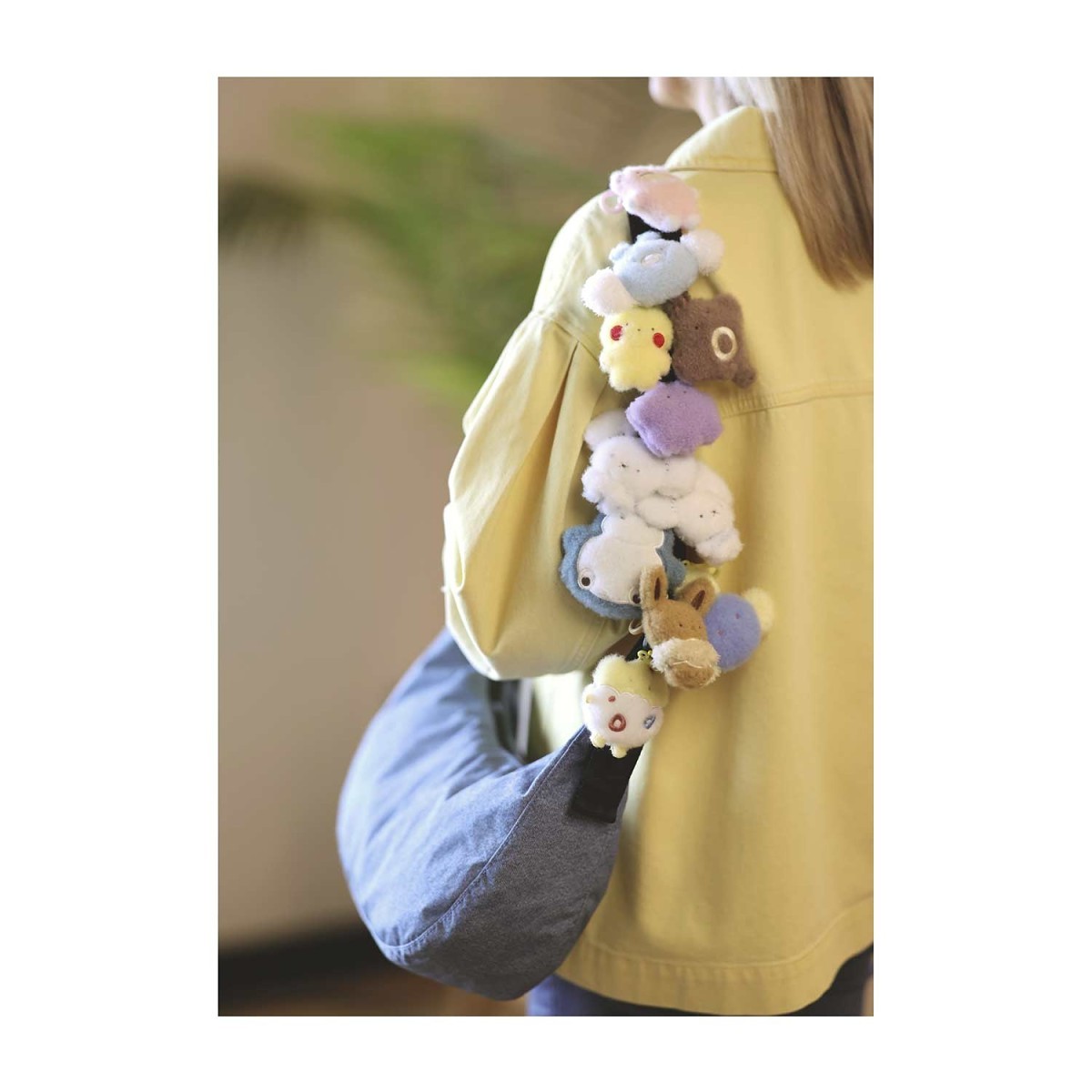 Eevee Pokémon Lil' Friends Plush Key Chain | Pokémon Center