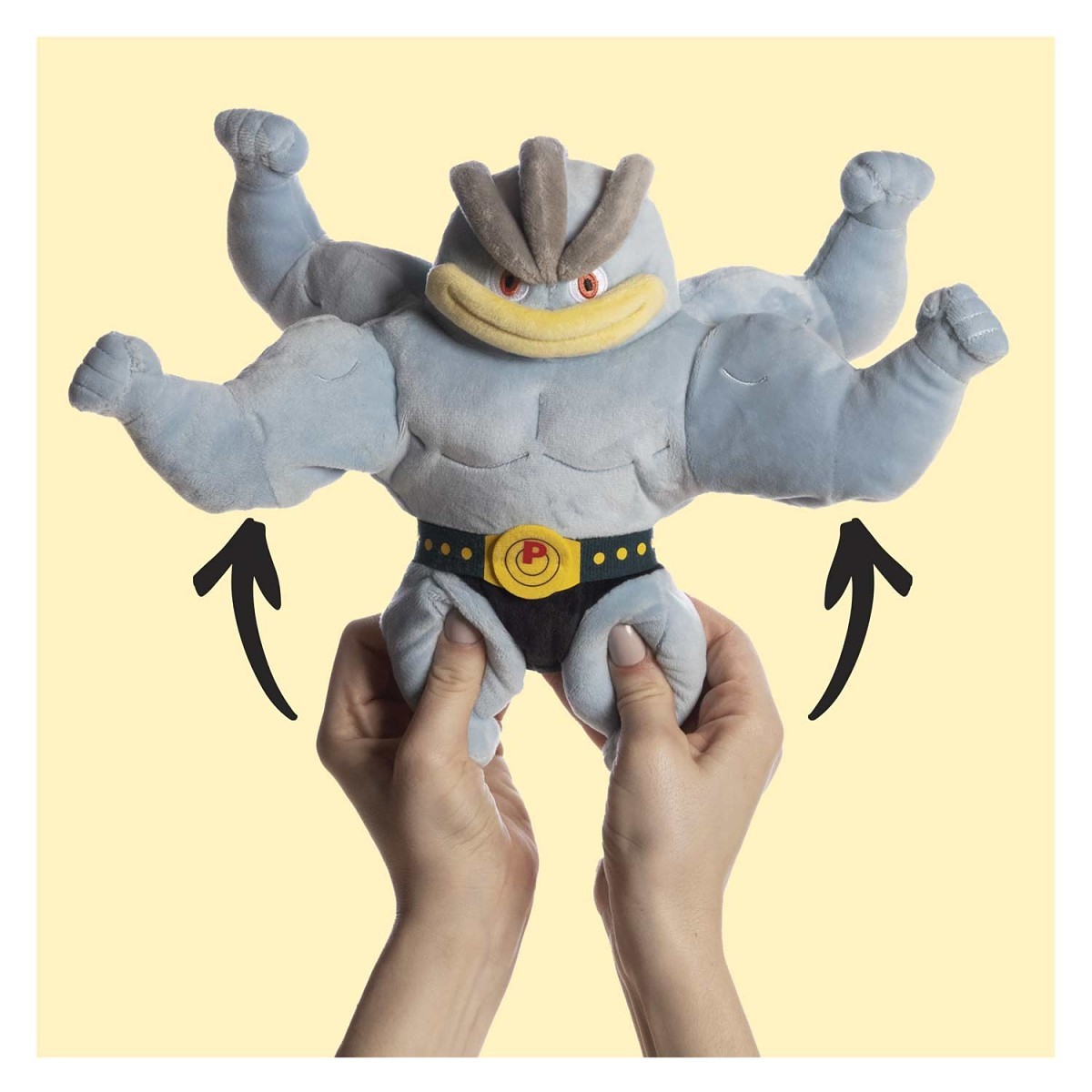 Machamp Practice Makes Perfect Flexing Plush | Pokémon Center