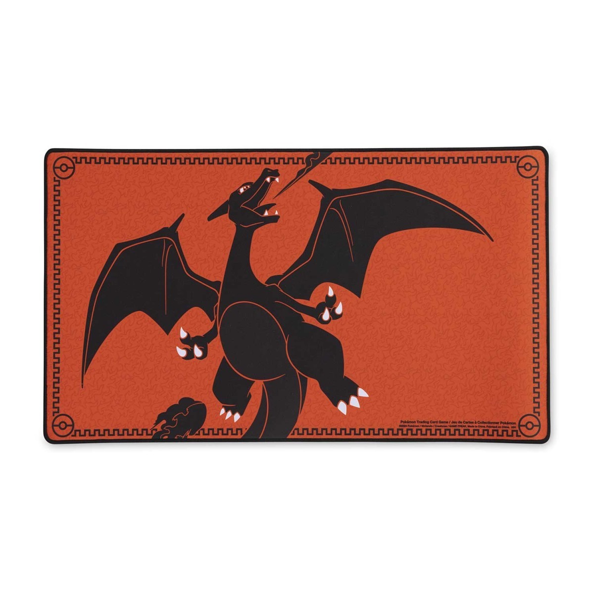 Pokmon TCG: Scorching Charizard Premium Playmat Pokmon TCG: Scorching Charizard Premium Playmat