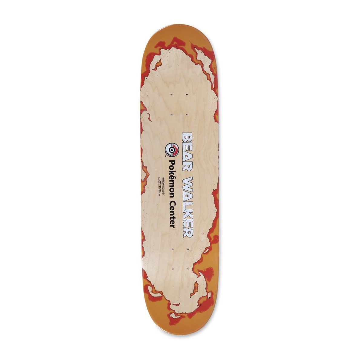 Pokémon Center × Bear Walker: Moltres Skateboard Deck | Pokémon 