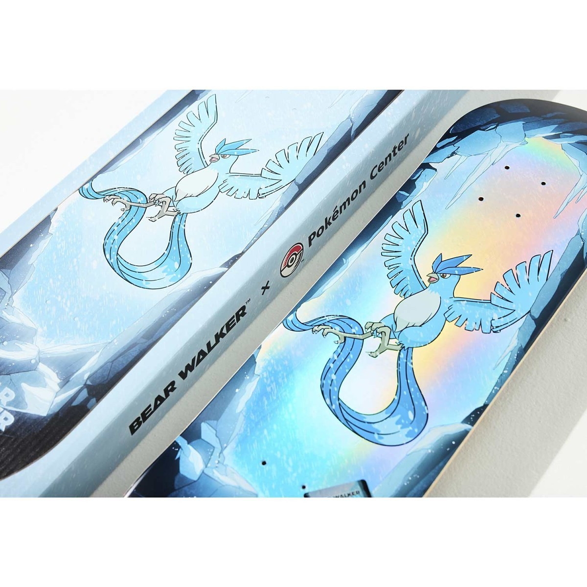 Pokémon Center × Bear Walker: Articuno Skateboard Deck | Pokémon