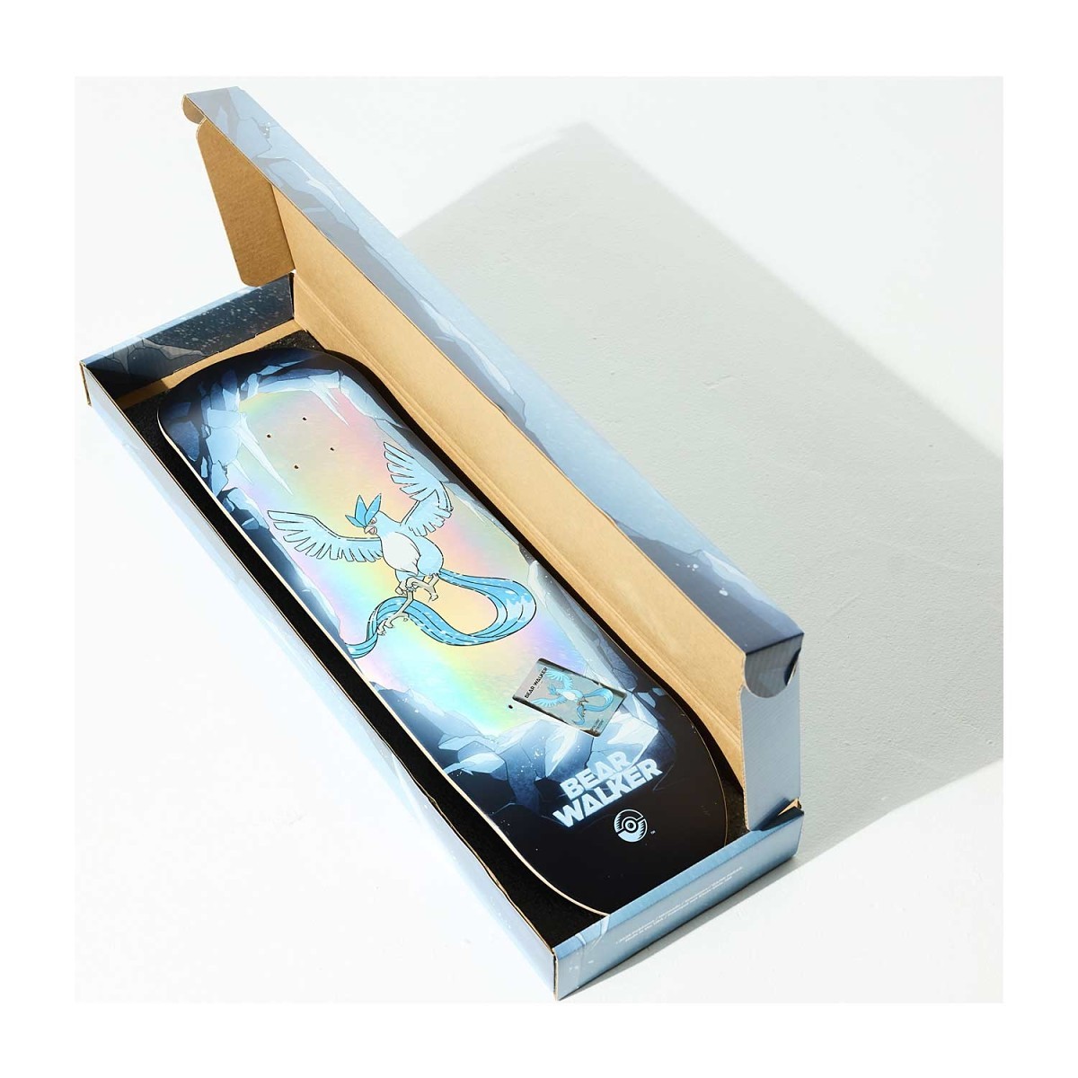 Pokémon Center × Bear Walker: Articuno Skateboard Deck | Pokémon