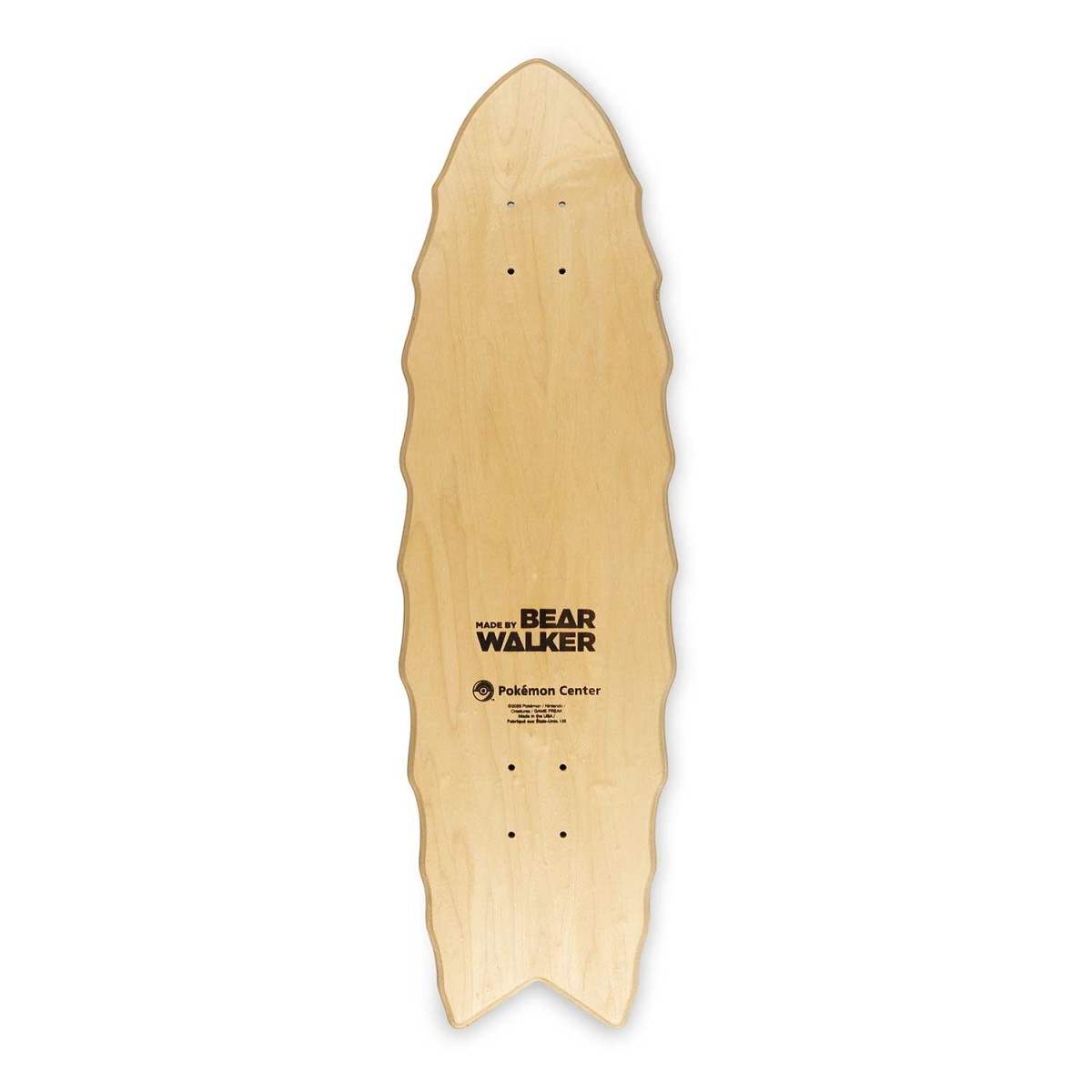 Pokémon Center × Bear Walker: Mewtwo Skateboard | Pokémon Center