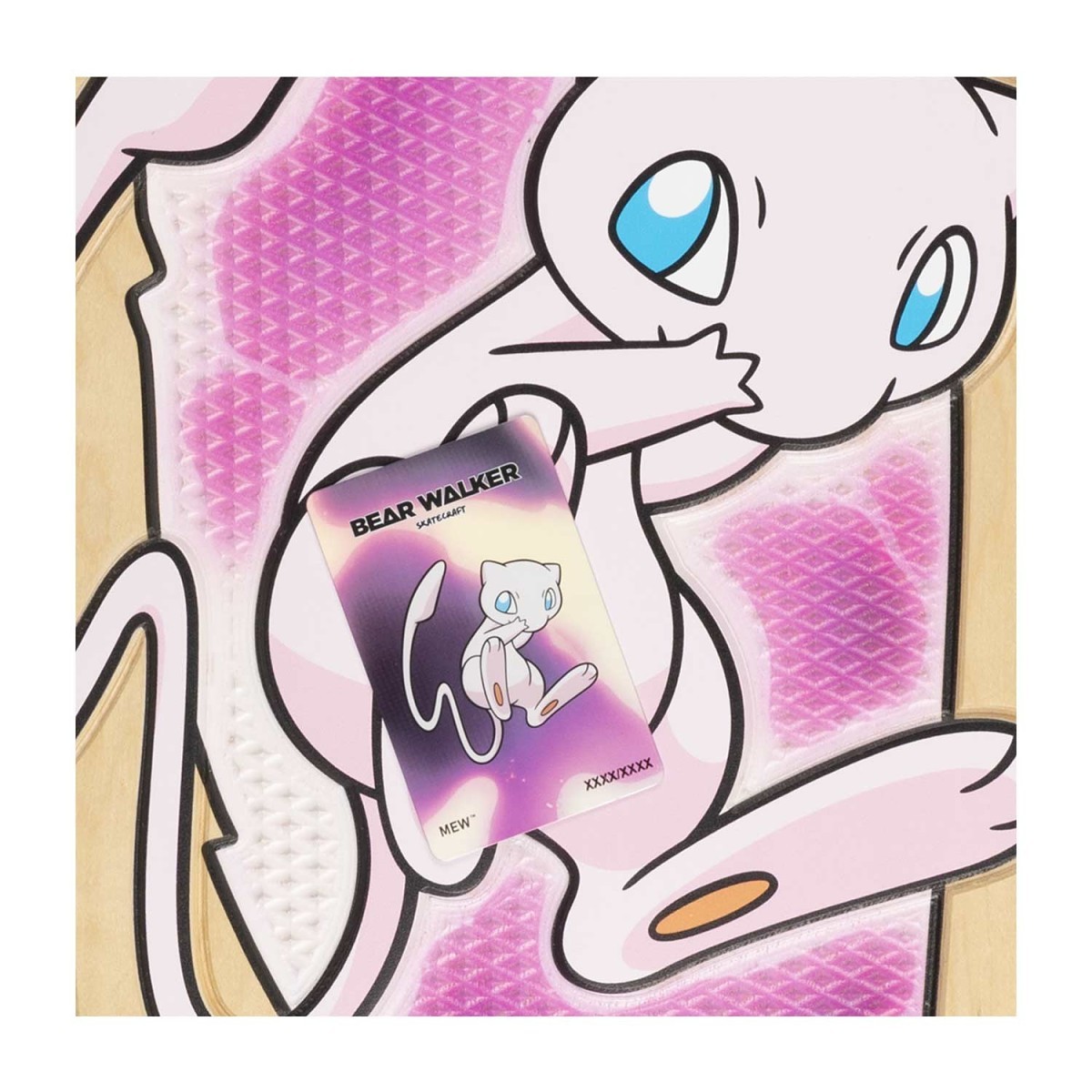 bear walker pokemon card Pokémon Center × Walker: Mew Skateboard 2025 POKEMON CENTER X BEAR