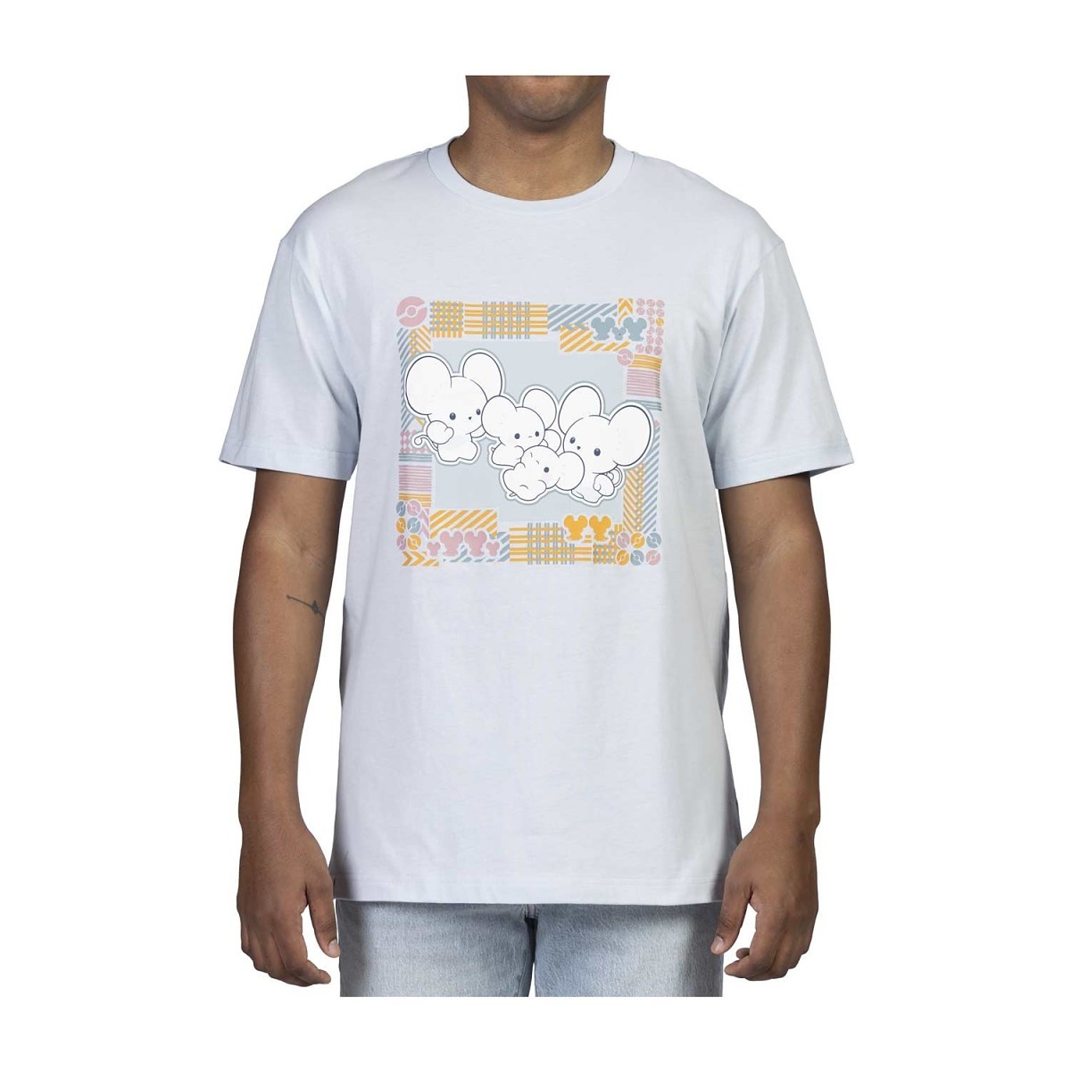 Maushold Household Gray T-Shirt - Adult | Pokémon Center Official Site