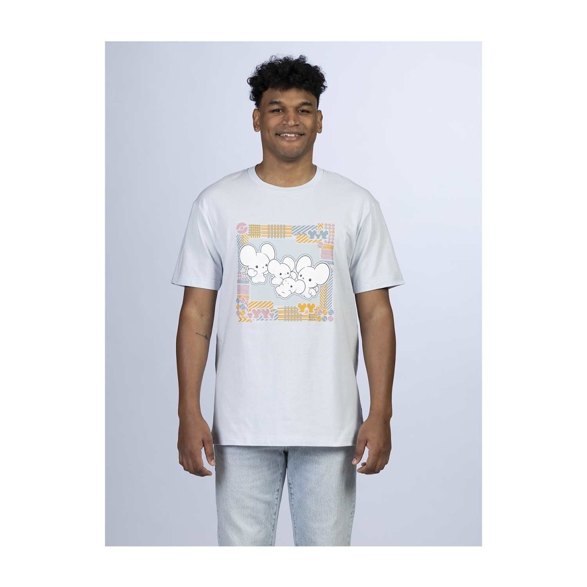 Maushold Household Gray T-Shirt - Adult | Pokémon Center Official Site