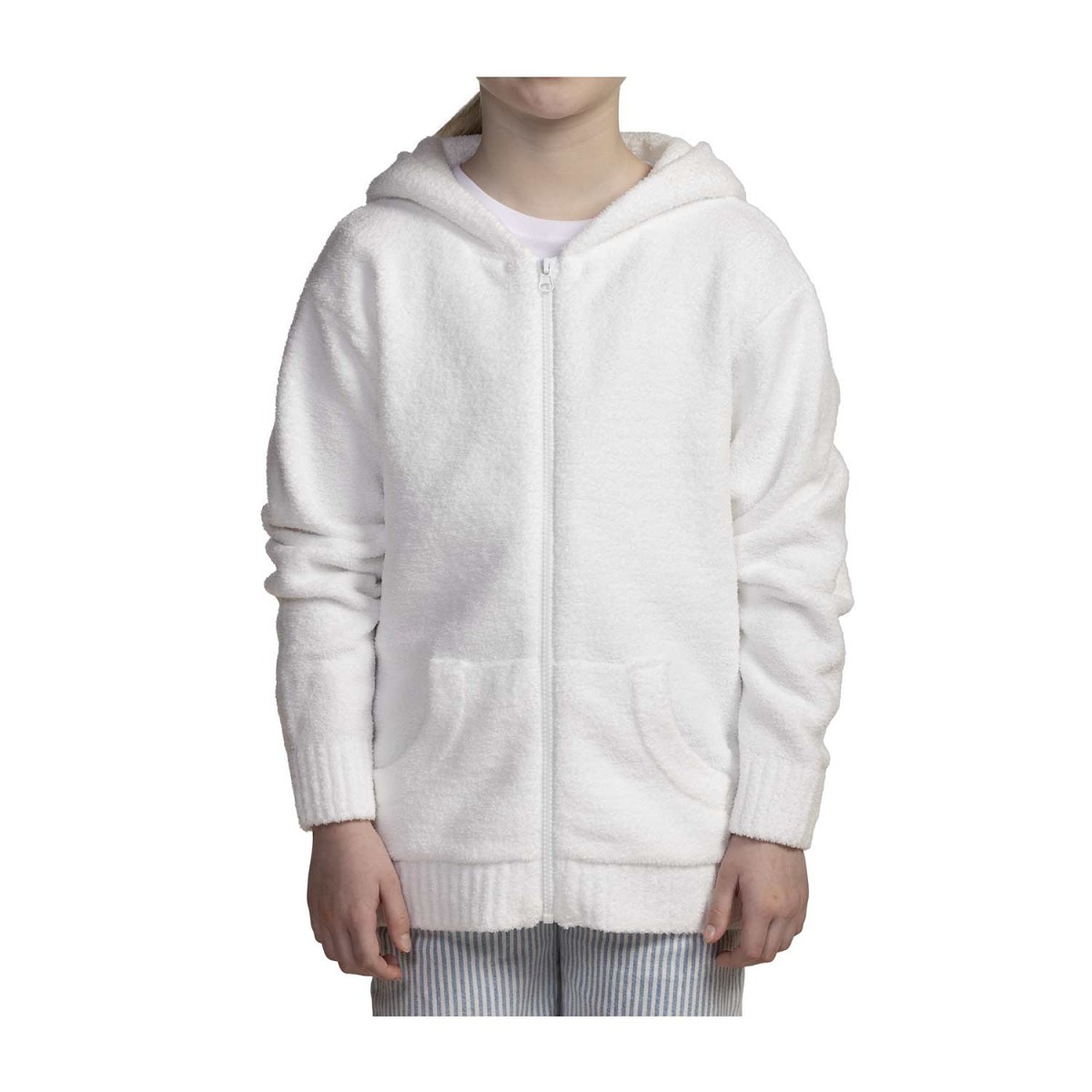 Maushold Household White Zip-Up Hoodie - Youth | Pokémon Center