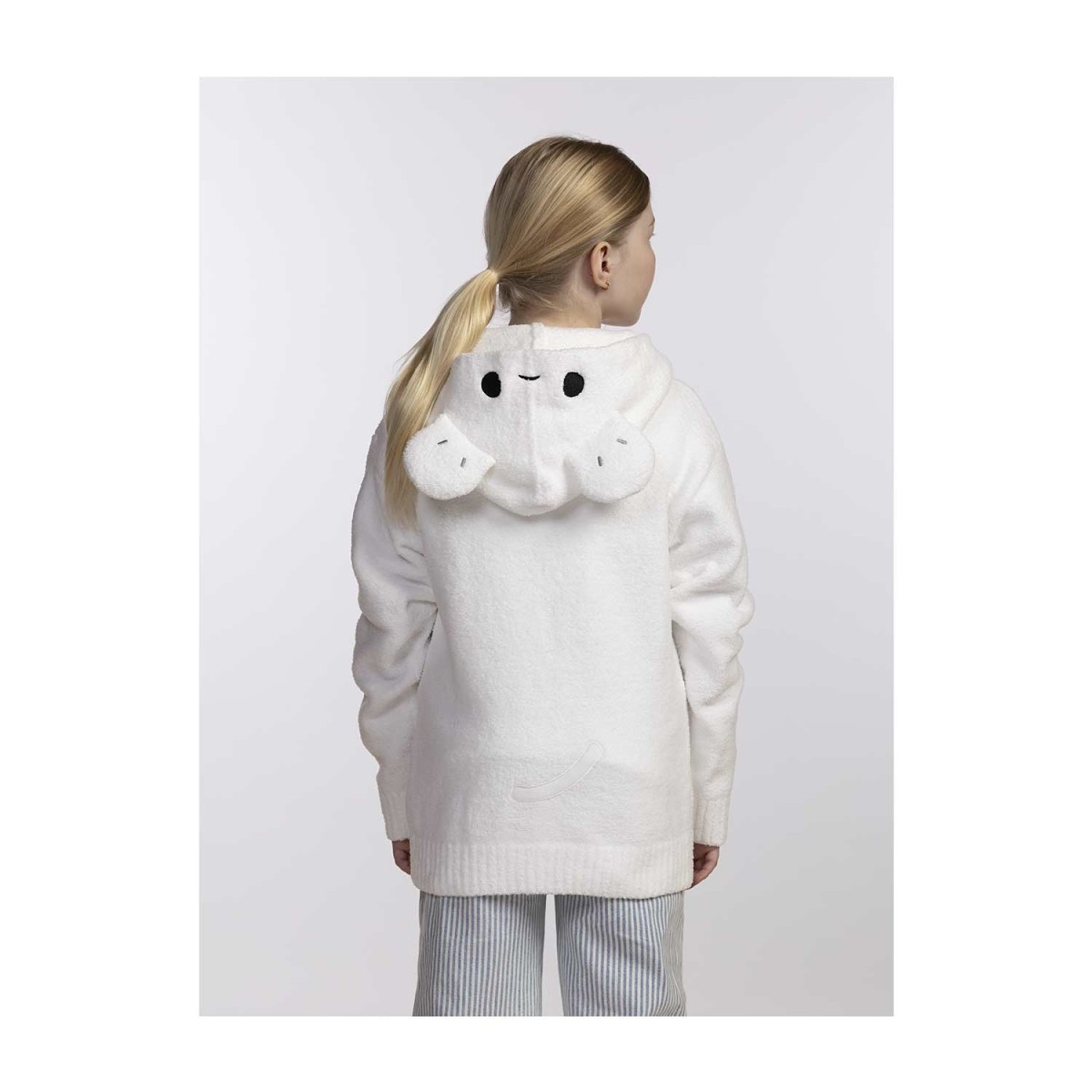 Maushold Household White Zip-Up Hoodie - Youth | Pokémon Center