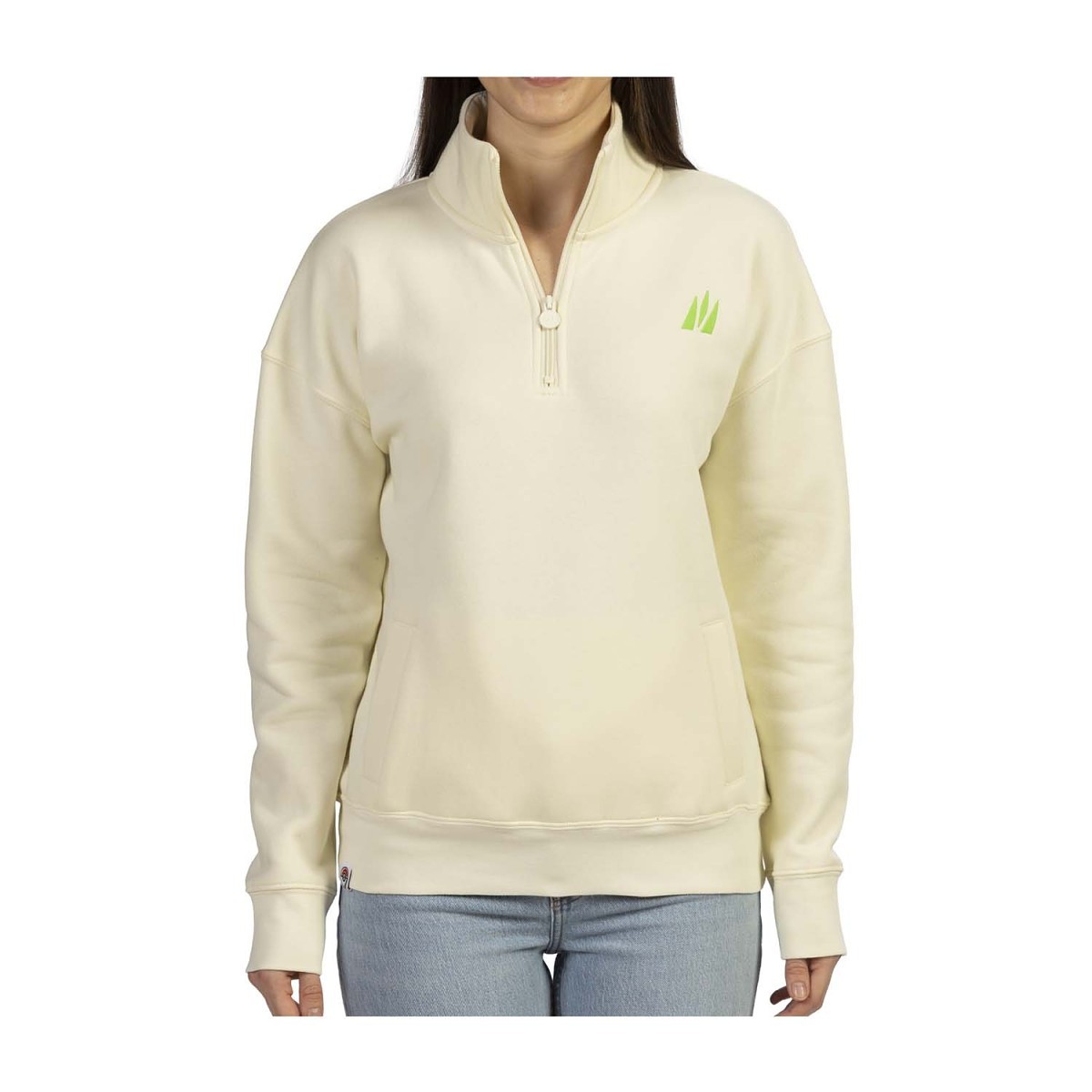 clubbaus トレーナー Grass-Type First Partners Quarter-Zip Pullover Sweatshirt - Women