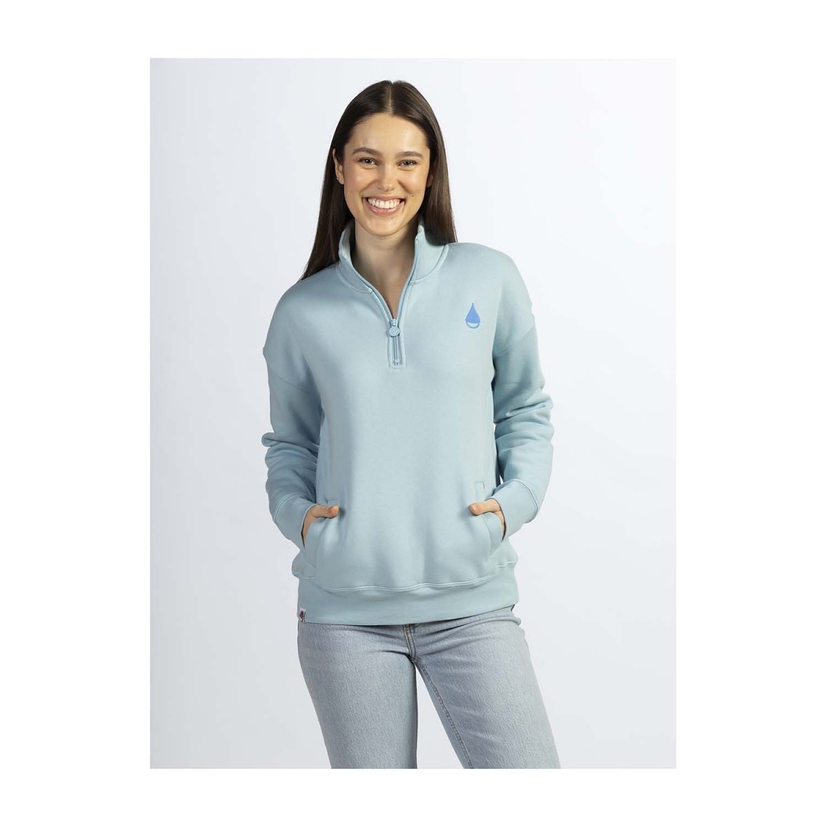 Water-Type First Partners Quarter-Zip Pullover Sweatshirt - Women