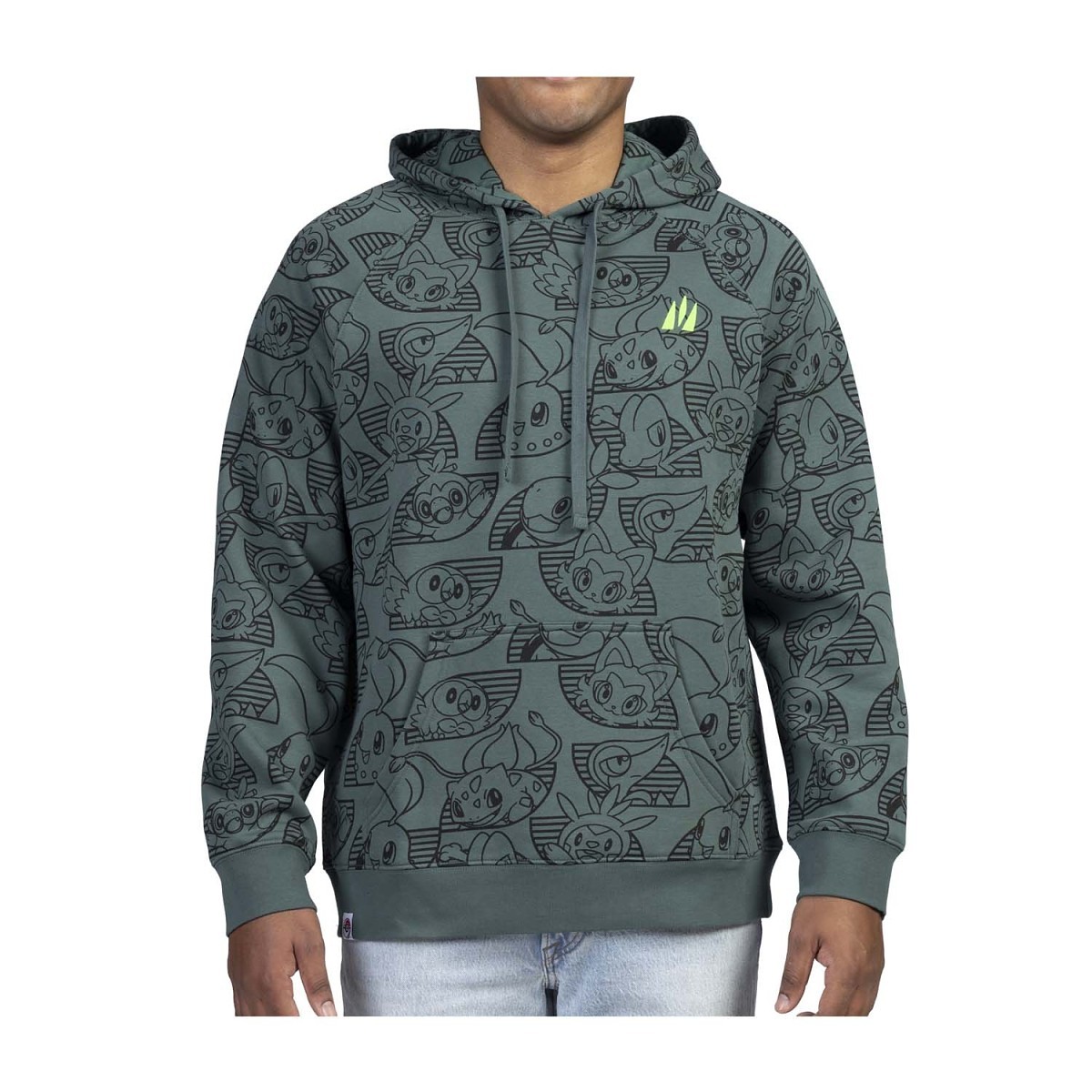 Grass-Type First Partners Pullover Hoodie - Adult | Pokémon Center