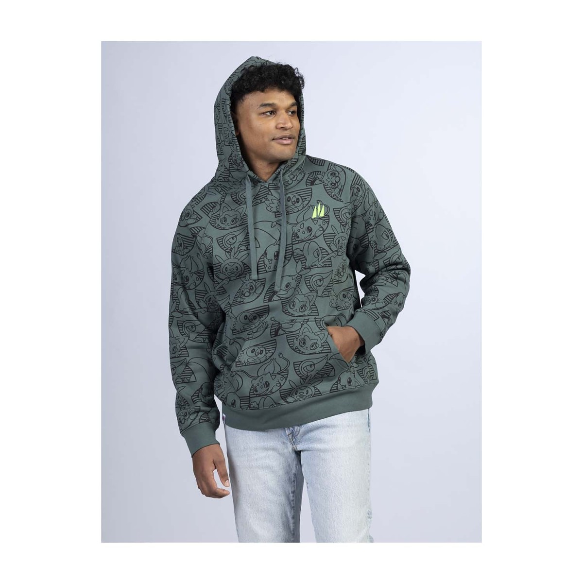 Grass-Type First Partners Pullover Hoodie - Adult | Pokémon Center