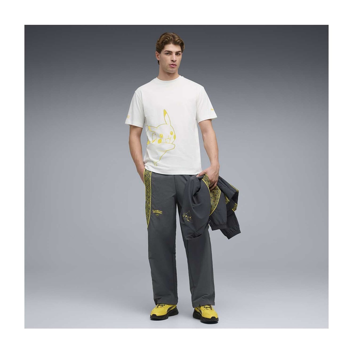 PUMA × Pokémon: Pikachu Relaxed T-Shirt - Adult | Pokémon Center
