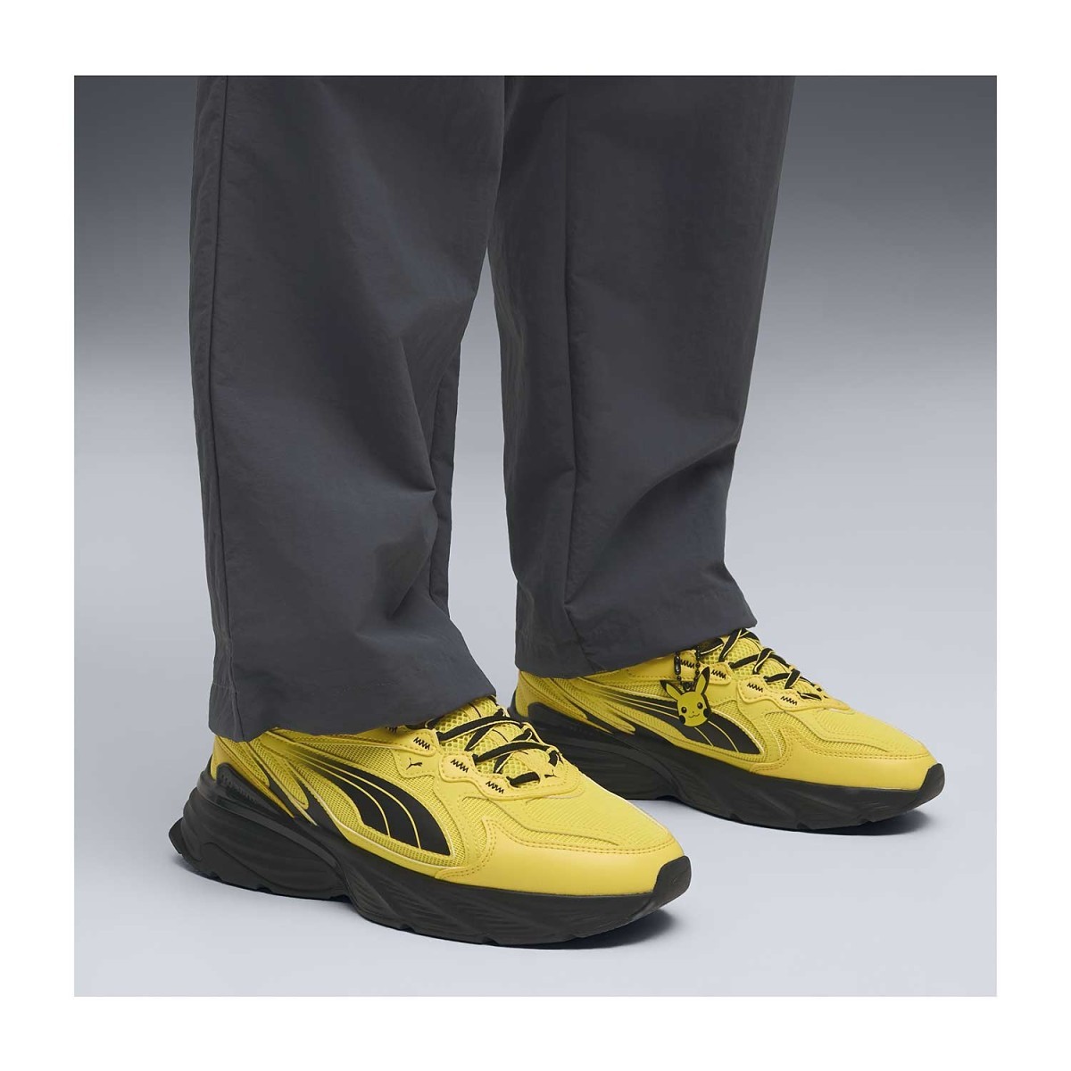 PUMA x POKMON Fade Pikachu Sneakers, Yellow, 6.5 PUMA x POKMON Fade Pikachu Sneakers, Yellow, 6.5