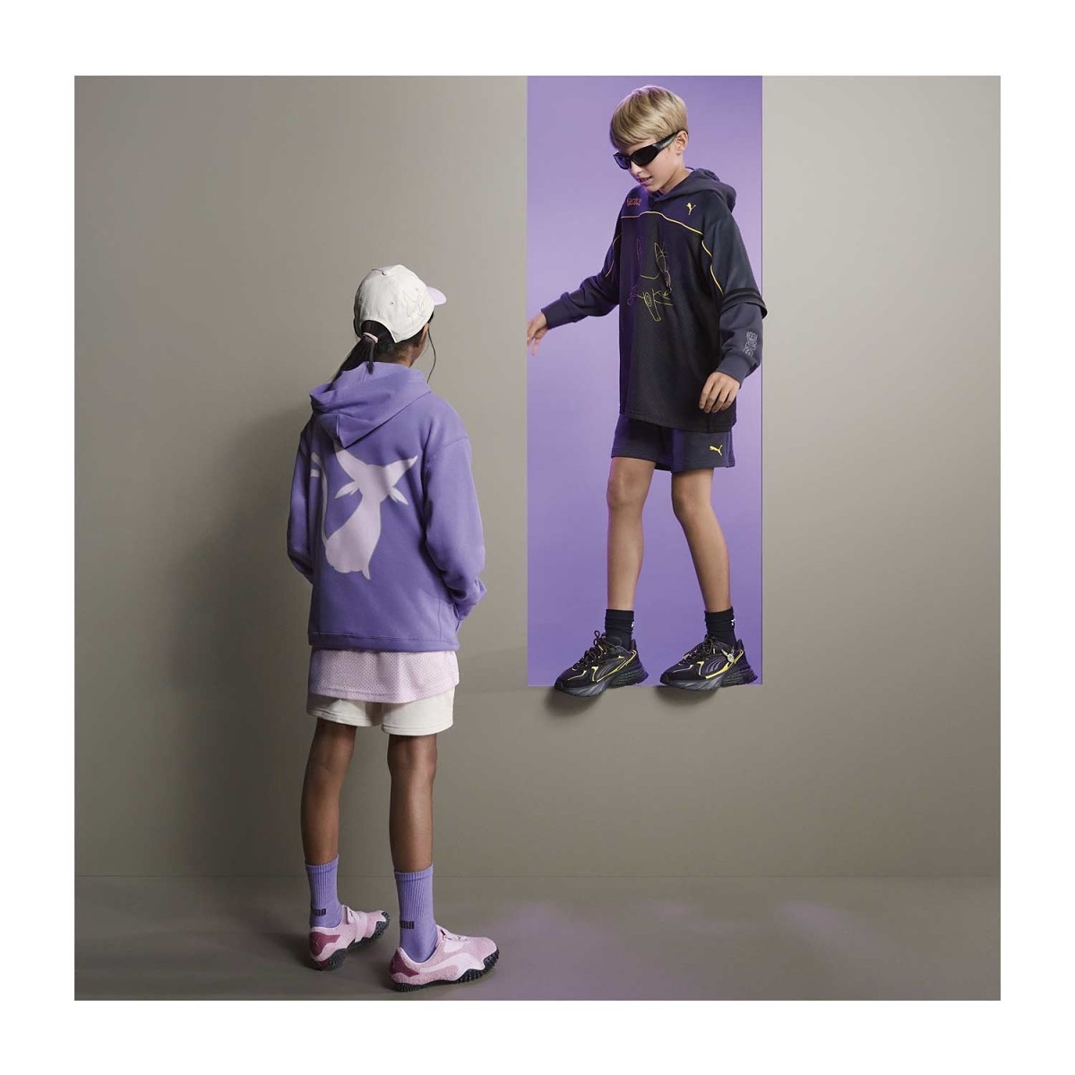 PUMA × Pokémon: Umbreon Fade Nitro Sneakers - Youth | Pokémon 