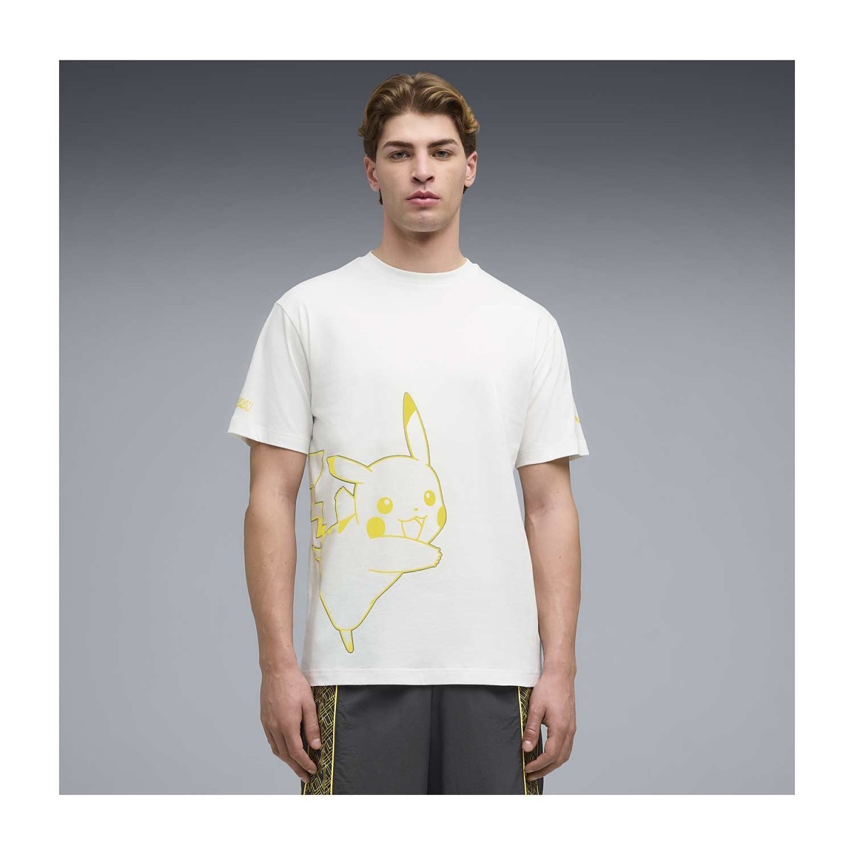 PUMA × Pokémon: Pikachu Relaxed T-Shirt - Adult | Pokémon Center