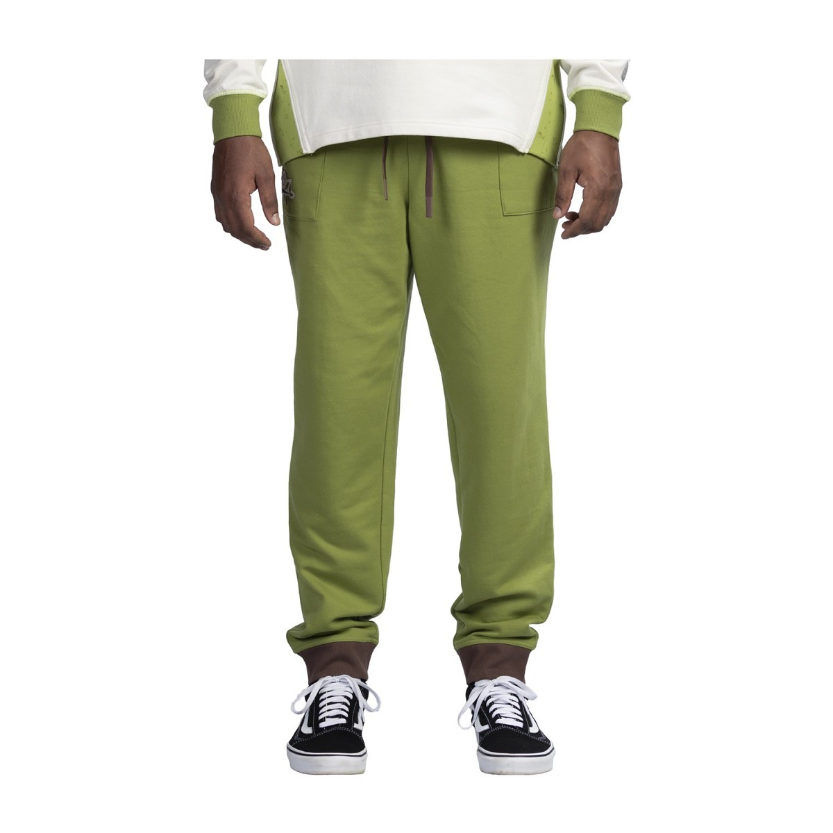 Rowlet Pokémon Lounge Green Fleece Jogger Pants - Men | Pokémon