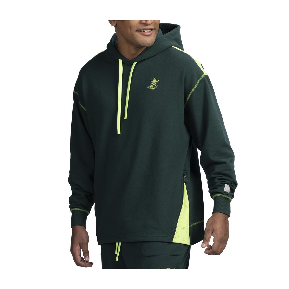 Celebi Pokémon Lounge Green Fleece Pullover Hoodie - Adult