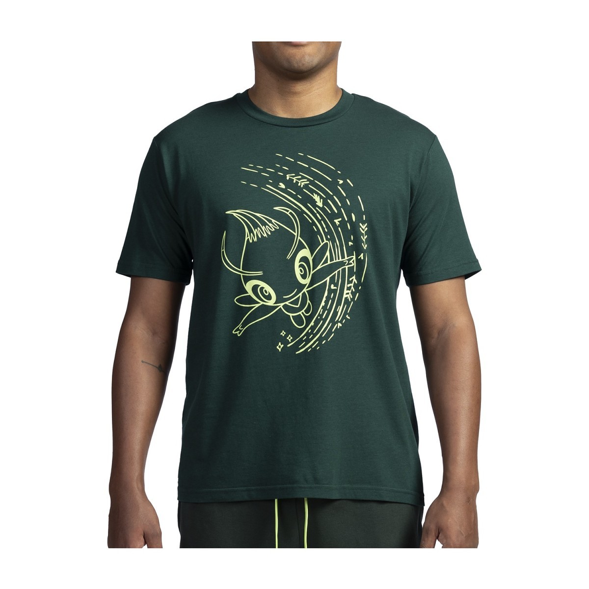 Celebi Pokémon Lounge Green T-Shirt - Adult