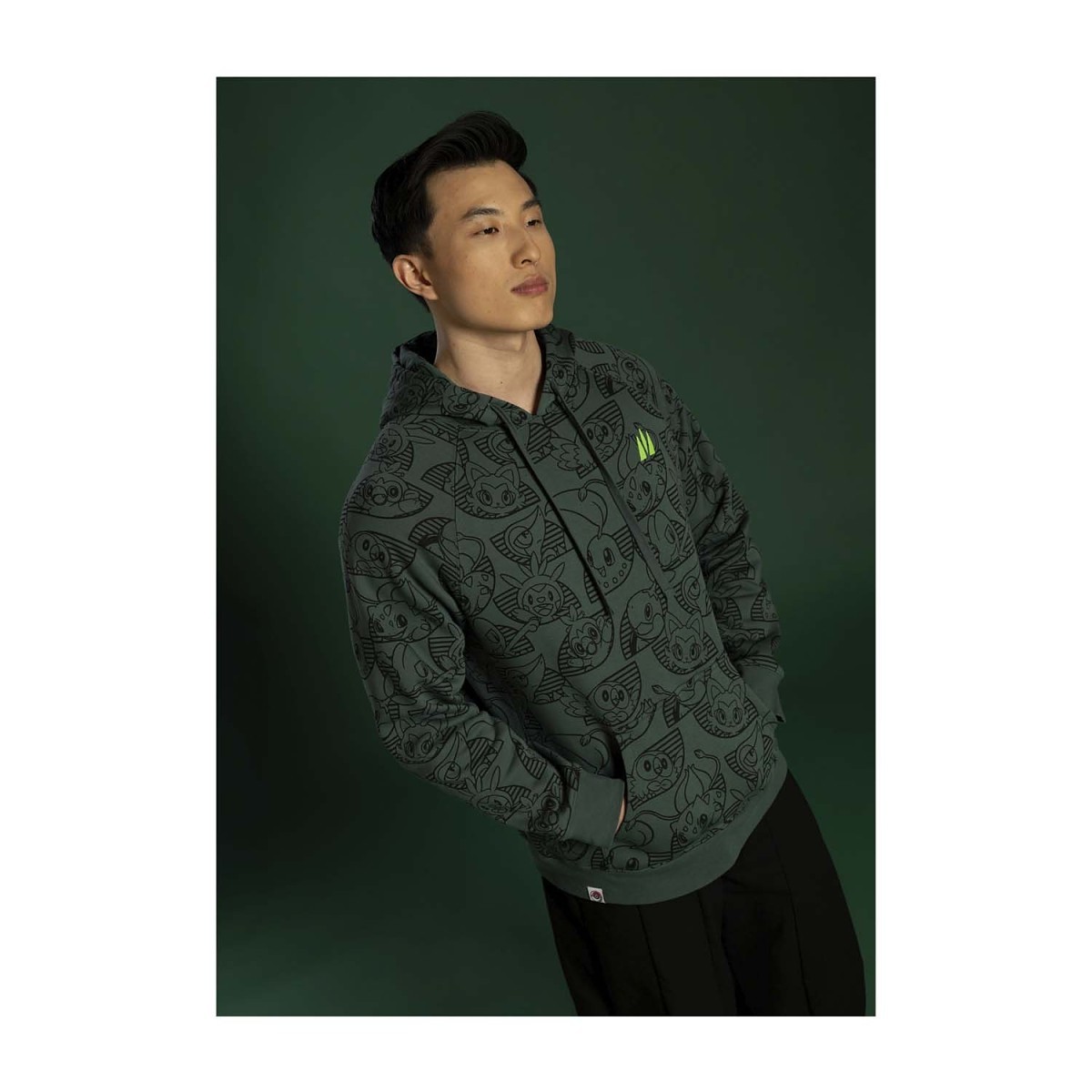 Grass-Type First Partners Pullover Hoodie - Adult | Pokémon Center