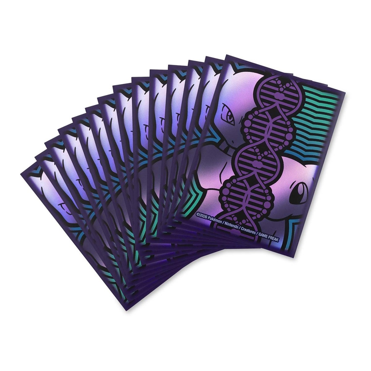 mewtwo card sleeves Pokemon Center 2022 Mewtwo Vstar Set Of 64 Deck Sleeves