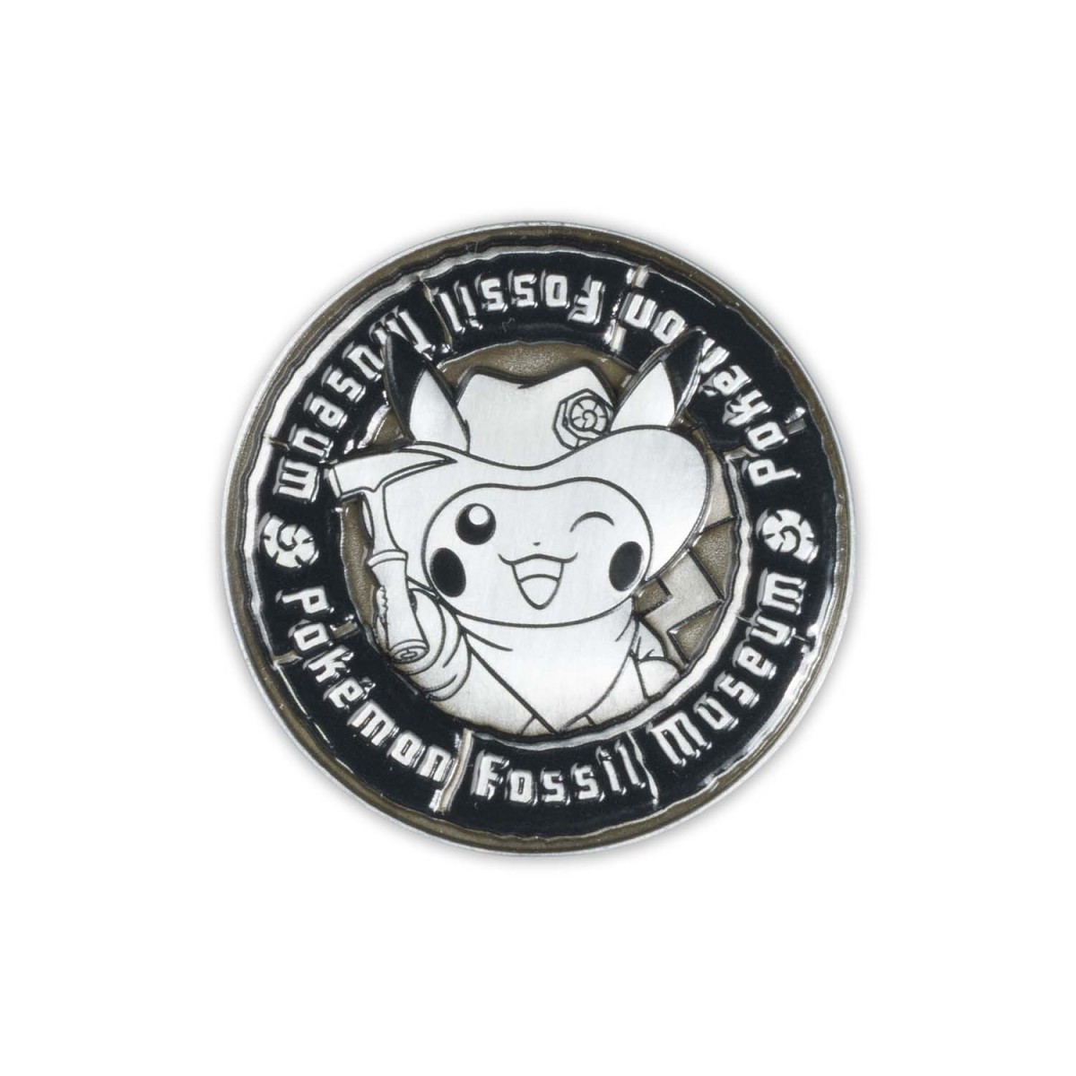 Pokmon Fossil Museum: Excavator Pikachu & Tyrantrum Skeleton Commemorative Coin | Pokmon Center Official Site Pokmon Fossil Museum: Excavator Pikachu & Tyrantrum Skeleton Commemorative Coin | Pokmon Center Official Site