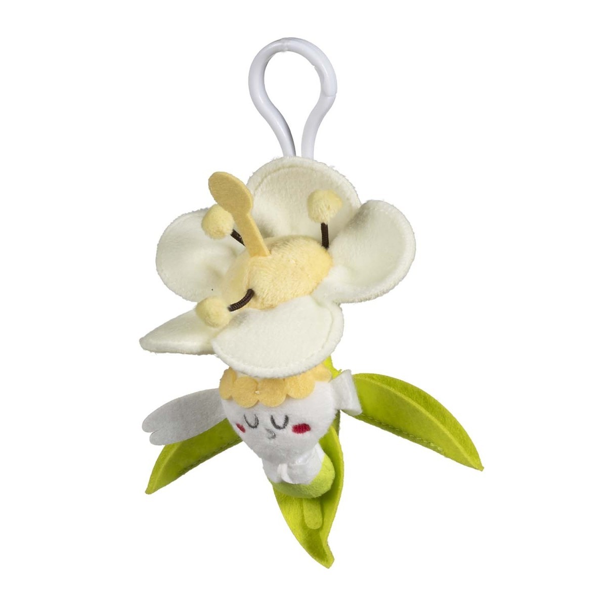 Whimsy Bloom Flabébé (White Flower) Whimsy Bloom Mini Plush Key Chain | Pokémon ...
