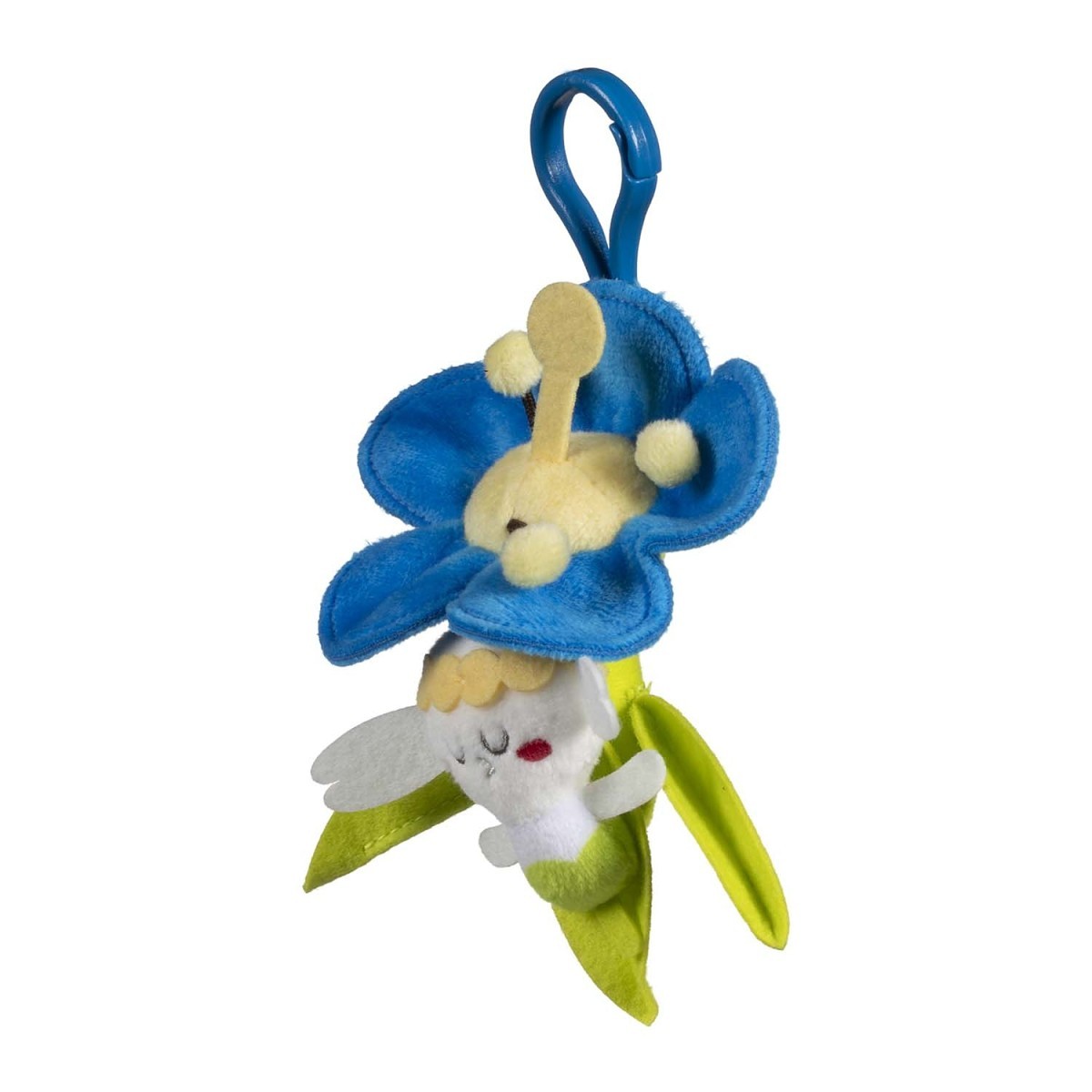 Flabébé (Blue Flower) Whimsy Bloom Mini Plush Key Chain | Pokémon