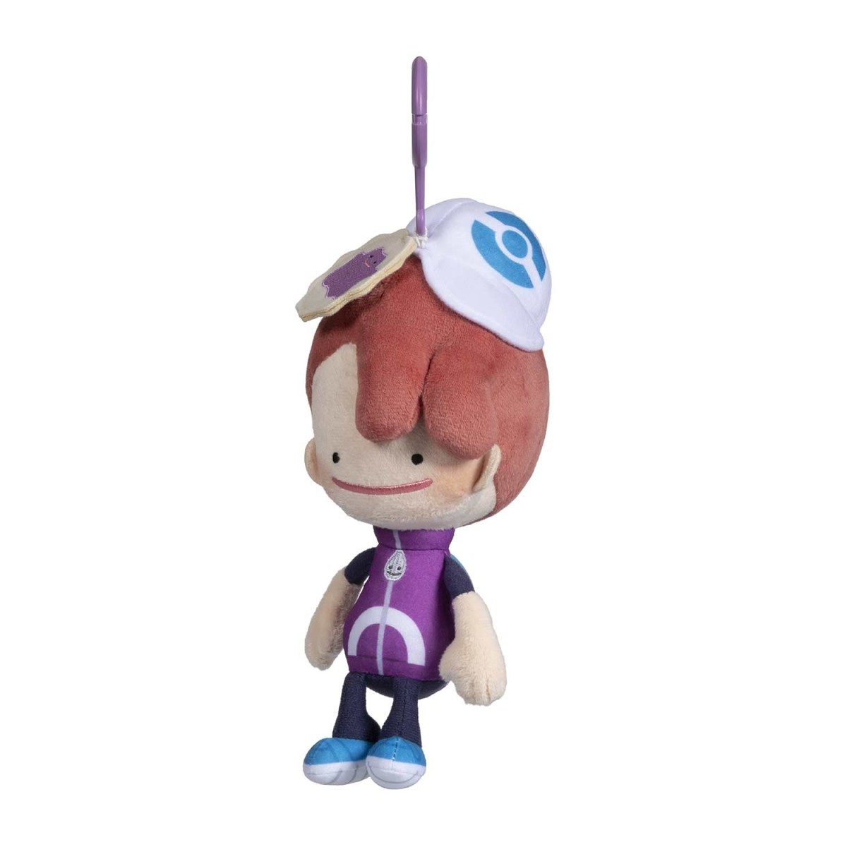 Pokémon Pokopia Ditto Blue Transformation Plush Key Chain