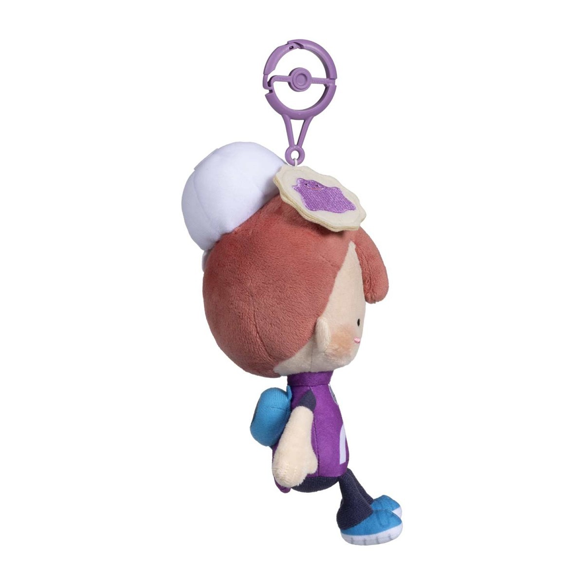 Pokémon Pokopia Ditto Blue Transformation Plush Key Chain