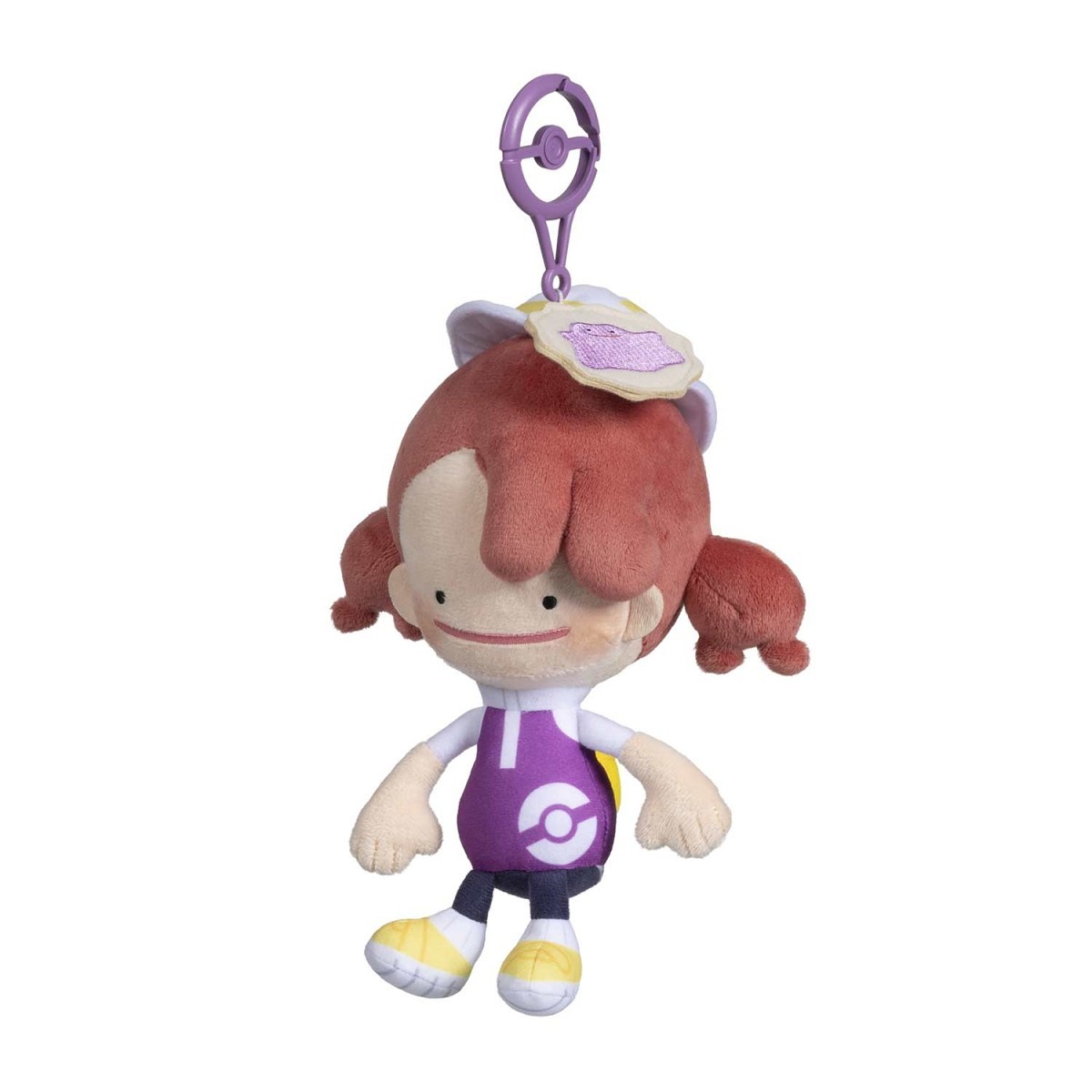 Pokémon Pokopia Ditto Yellow Transformation Plush Key Chain