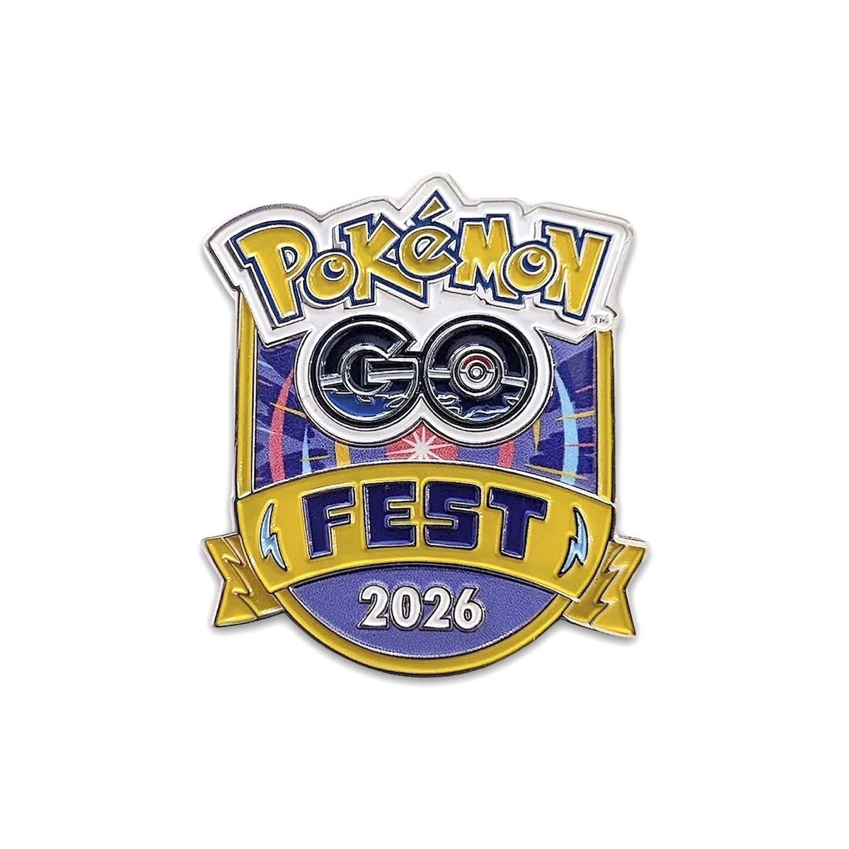 Pokémon GO Fest 2026  ピンバッジ Pokémon GO Fest 2026 Pin | Pokémon Center Official Site