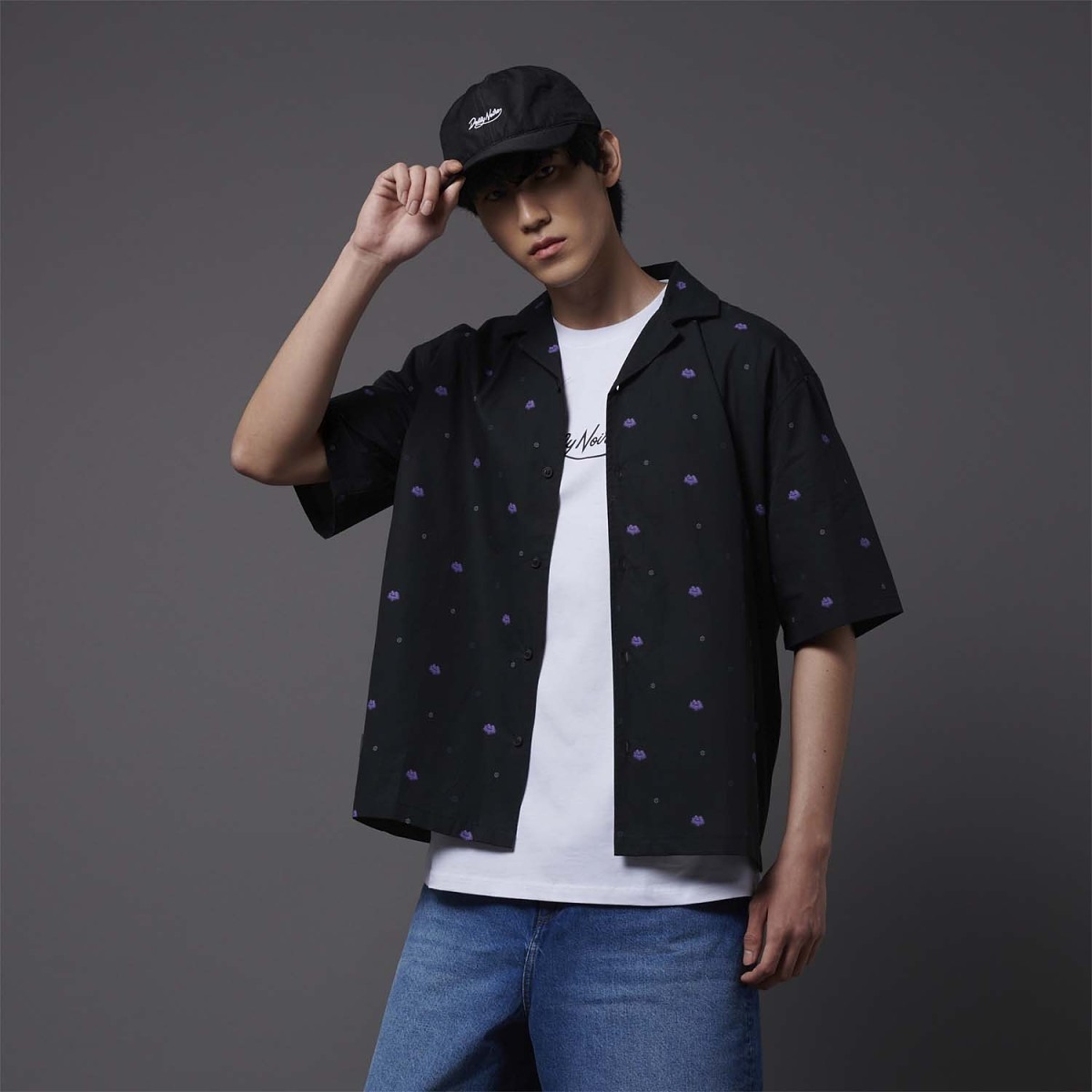Pokémon × Dolly Noire: Ditto Collared Shirt - Adult | Pokémon
