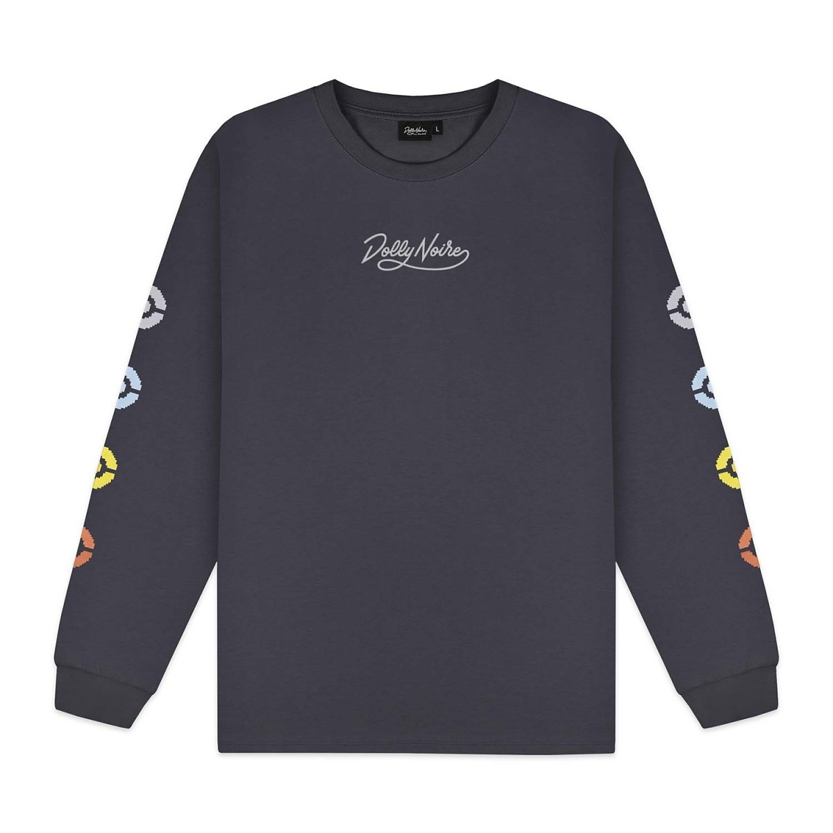 Pokémon × Dolly Noire: Pixel Eevee Long-Sleeve T-Shirt - Adult