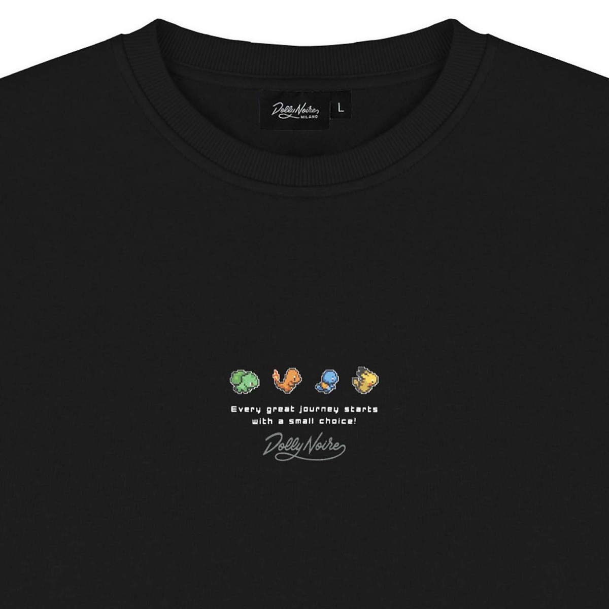 Pokémon × Dolly Noire: Pixel First Partner Pokémon Sweater - Adult