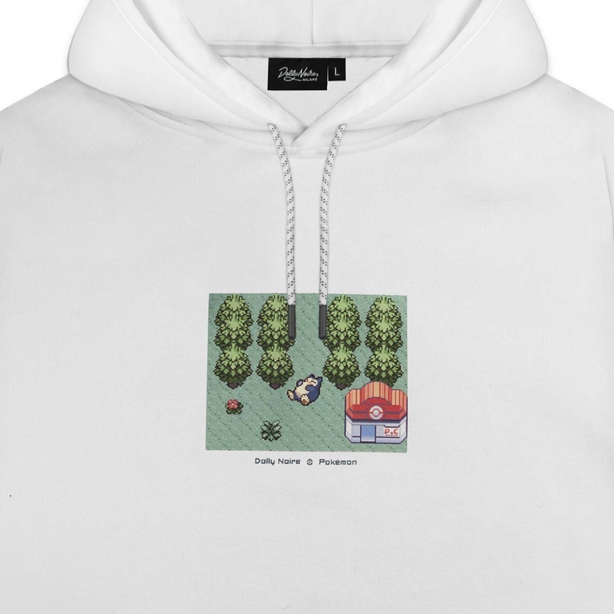 Pokémon × Dolly Noire: Pixel Snorlax Hoodie - Adult | Pokémon