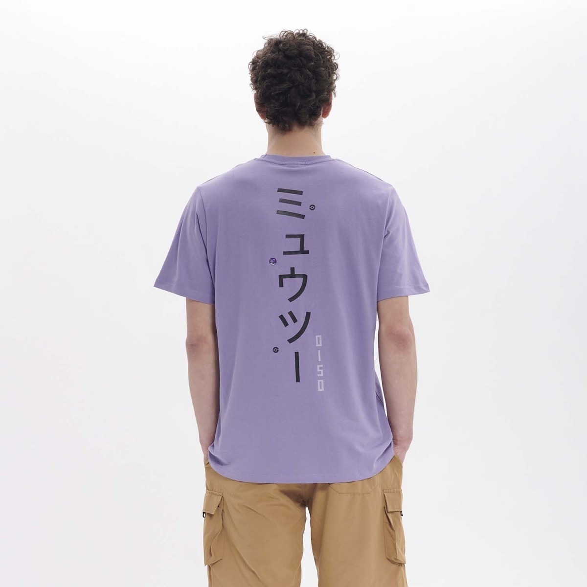 Pokémon × Dolly Noire: Pixel Mewtwo Purple T-Shirt - Adult