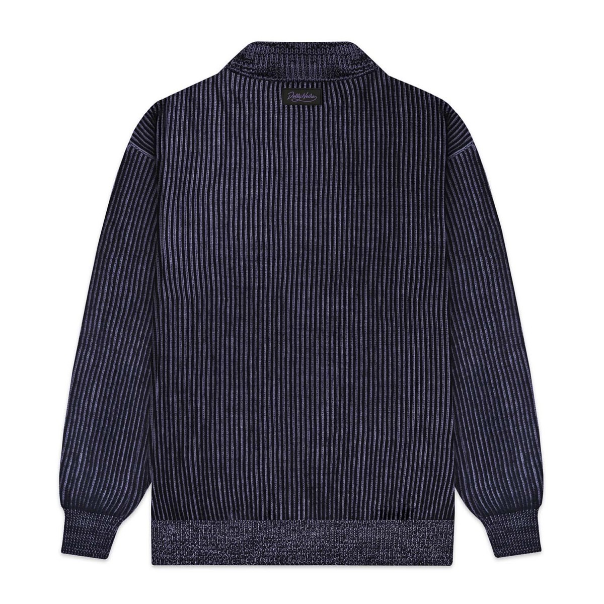 Pokémon × Dolly Noire: Striped Pixel Gengar Sweater - Adult