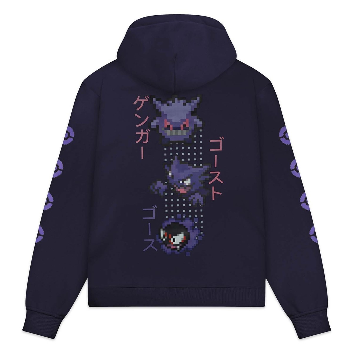 Pokémon × Dolly Noire: Pixel Gengar Hoodie - Adult | Pokémon