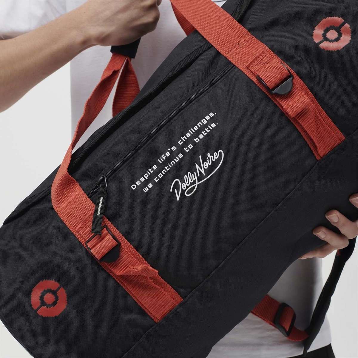 Pokémon × Dolly Noire: Pixel Poké Ball Duffel Bag | Pokémon Center