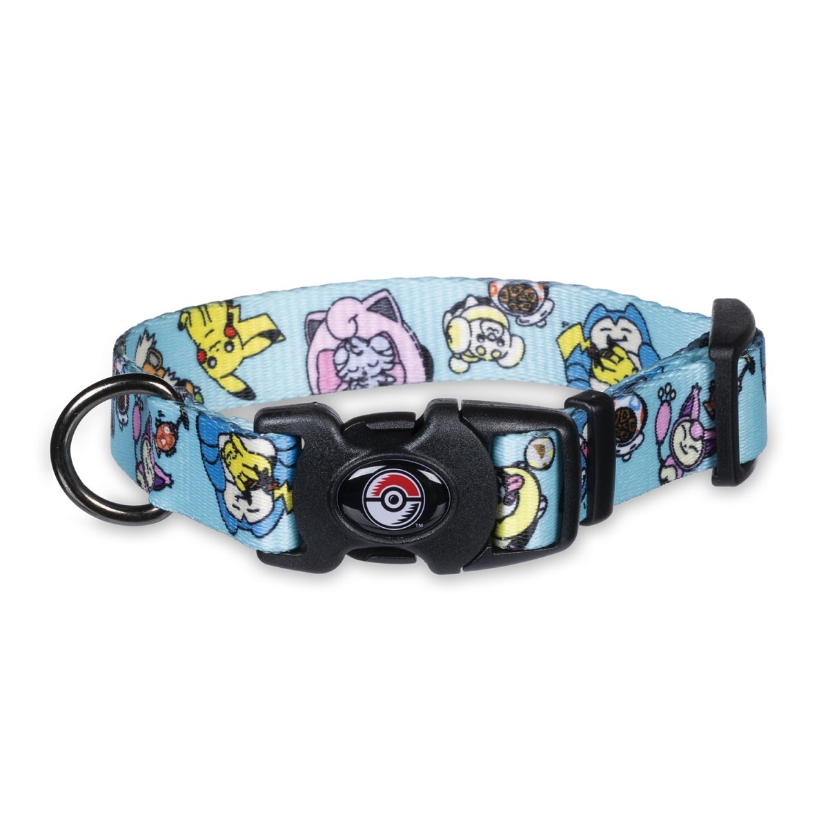 Pokémon Playful Partners Turquoise Dog Collar - kalung anjing resmi Pokémon Center
