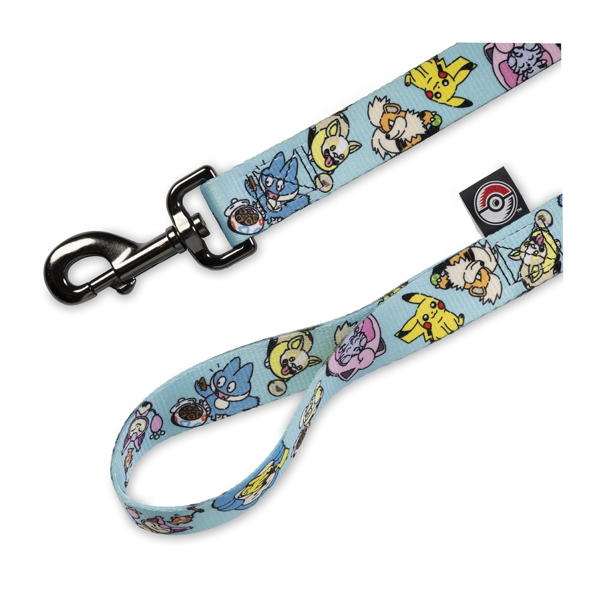 Pokémon Playful Partners Turquoise Pet Leash (6 Ft.) - tali leash anjing resmi Pokémon Center